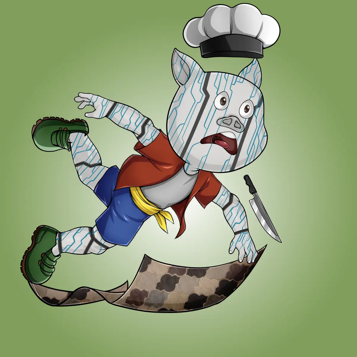 Rug Friends  #4628 NFT on Algorand