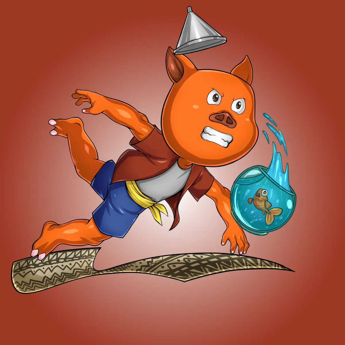 Rug Friends  #6963 NFT on Algorand