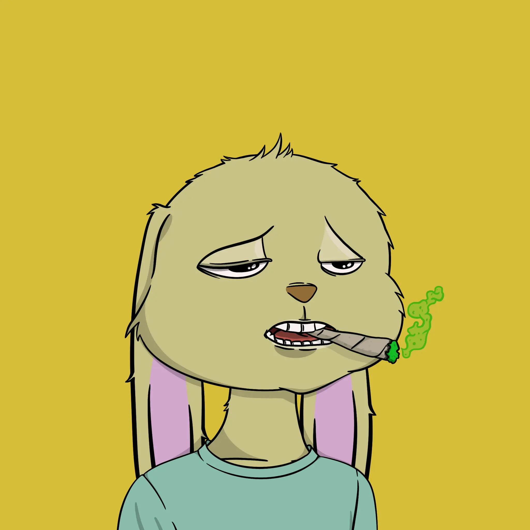 Bad Bunny Society #334 NFT on Algorand