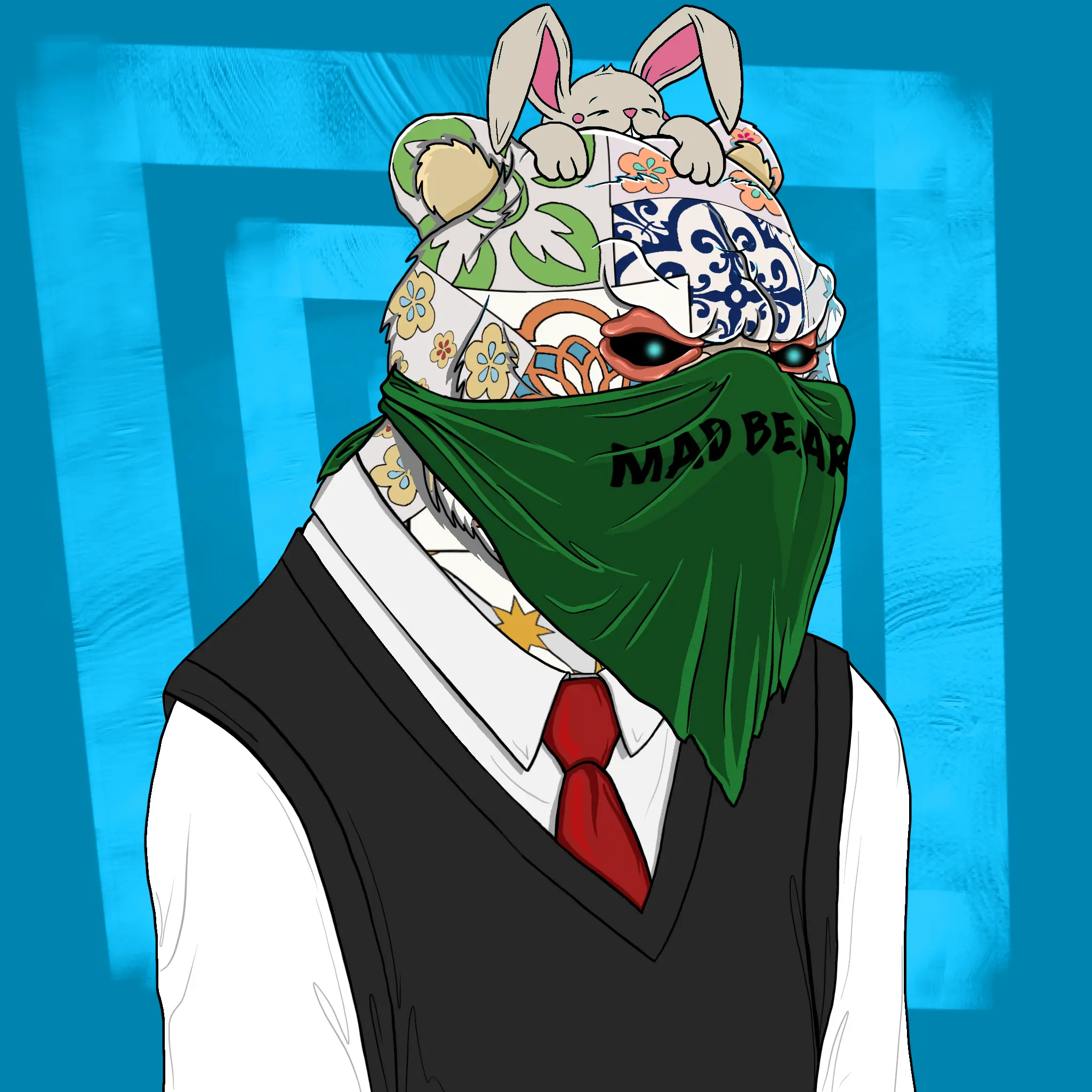 Mad Bears #1351 NFT on Algorand