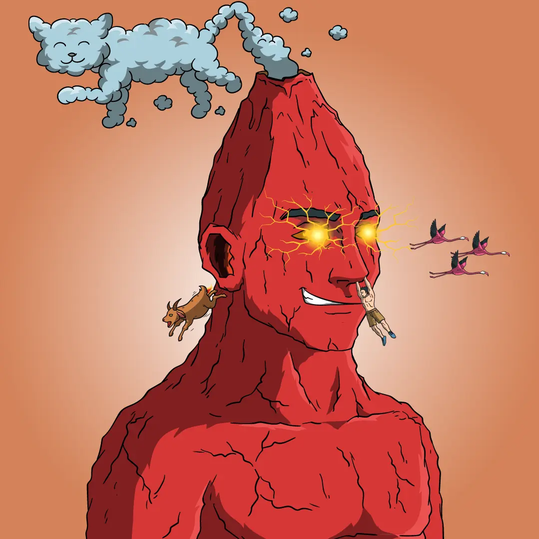 Volcano Boyz #1156 NFT on Algorand