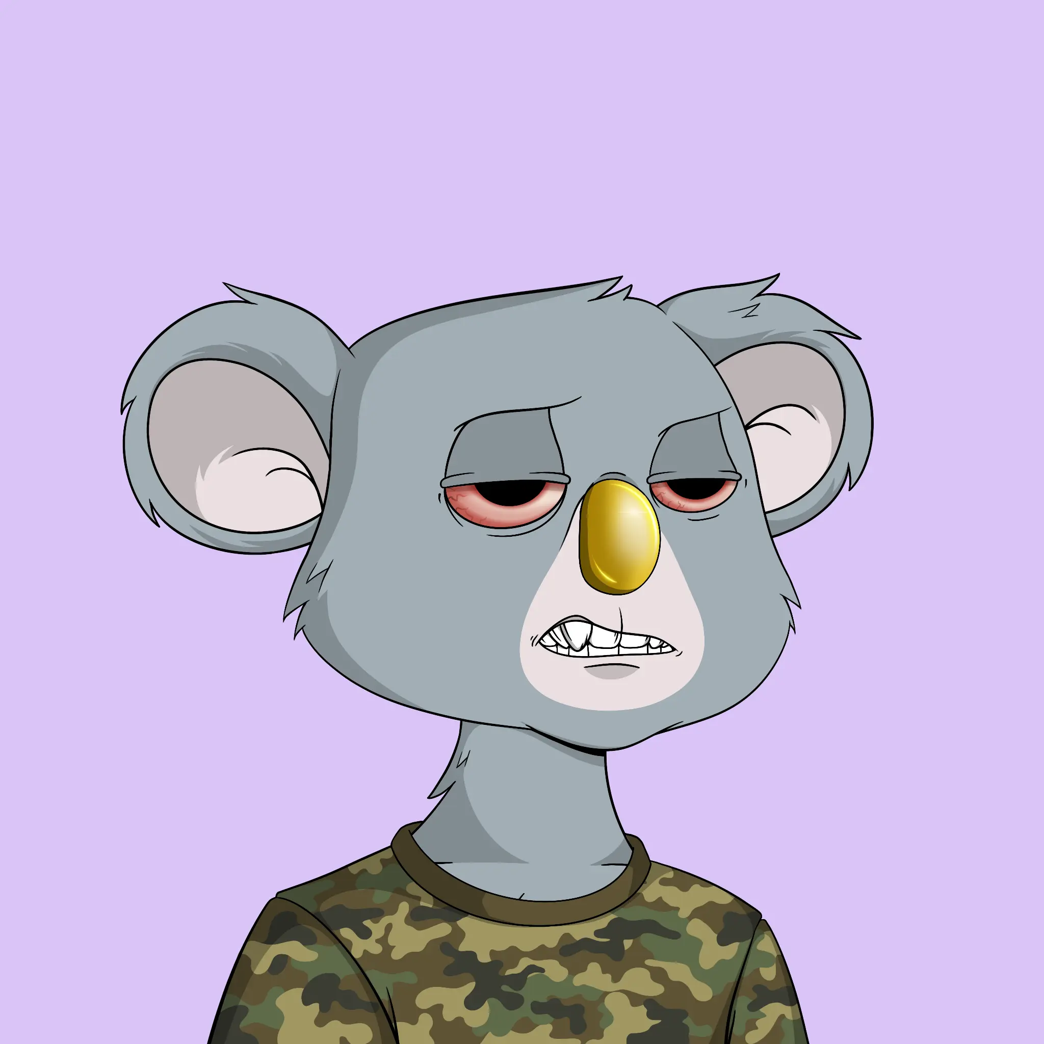 Bad Koala Society #3876 NFT on Algorand
