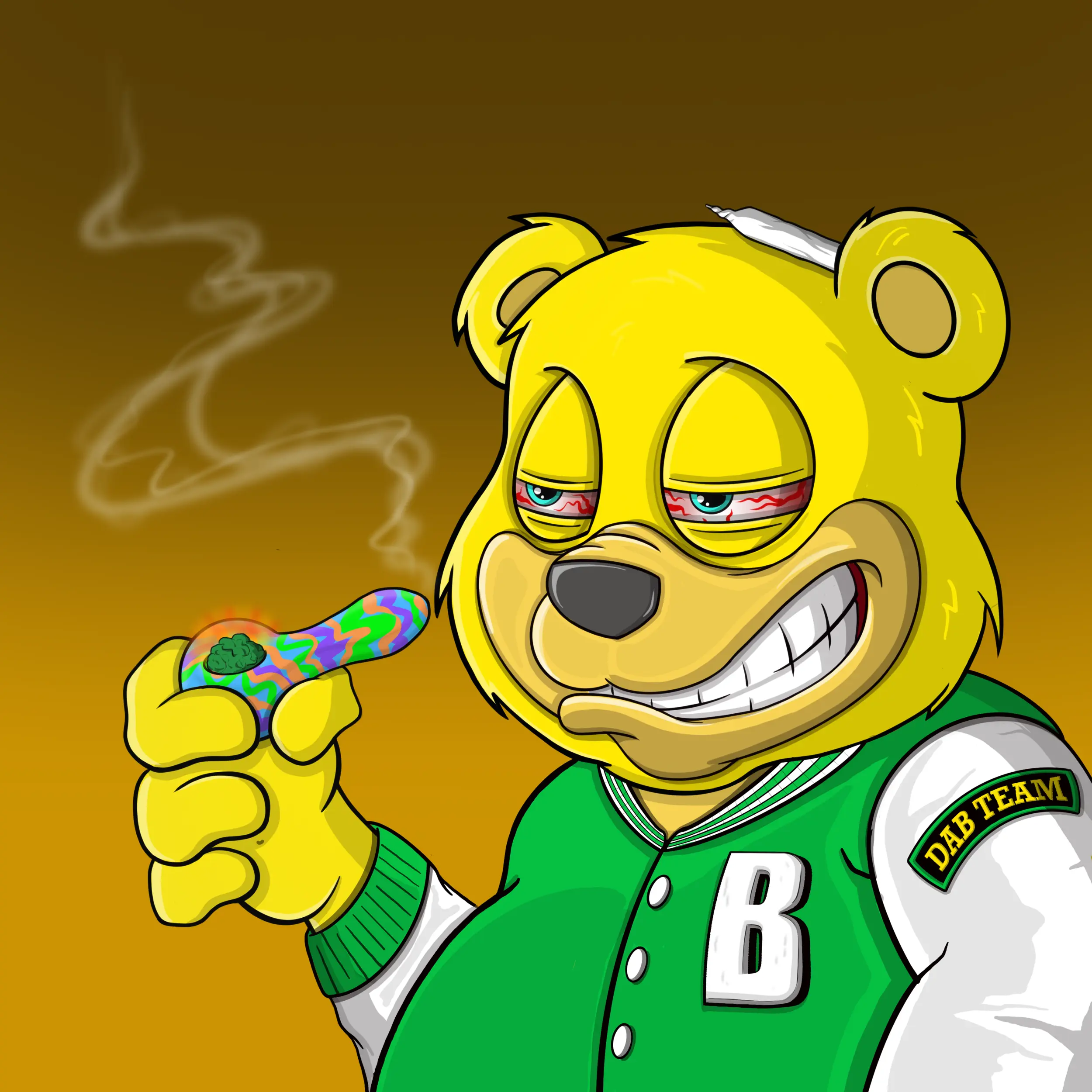 Burnin Bears #2596 NFT on Algorand