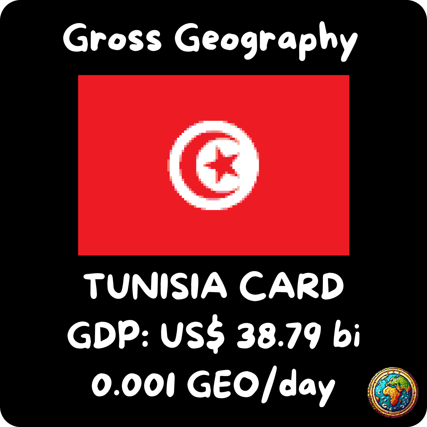 Tunisia Card NFT on Algorand
