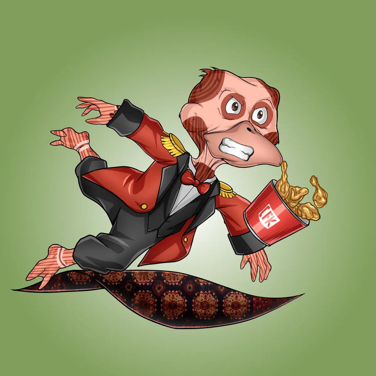 Rug Friends  #4291 NFT on Algorand