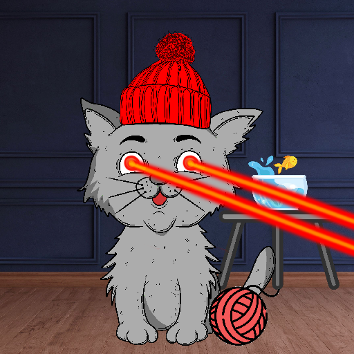 Happy Hoomens Cat#0584 NFT on Algorand