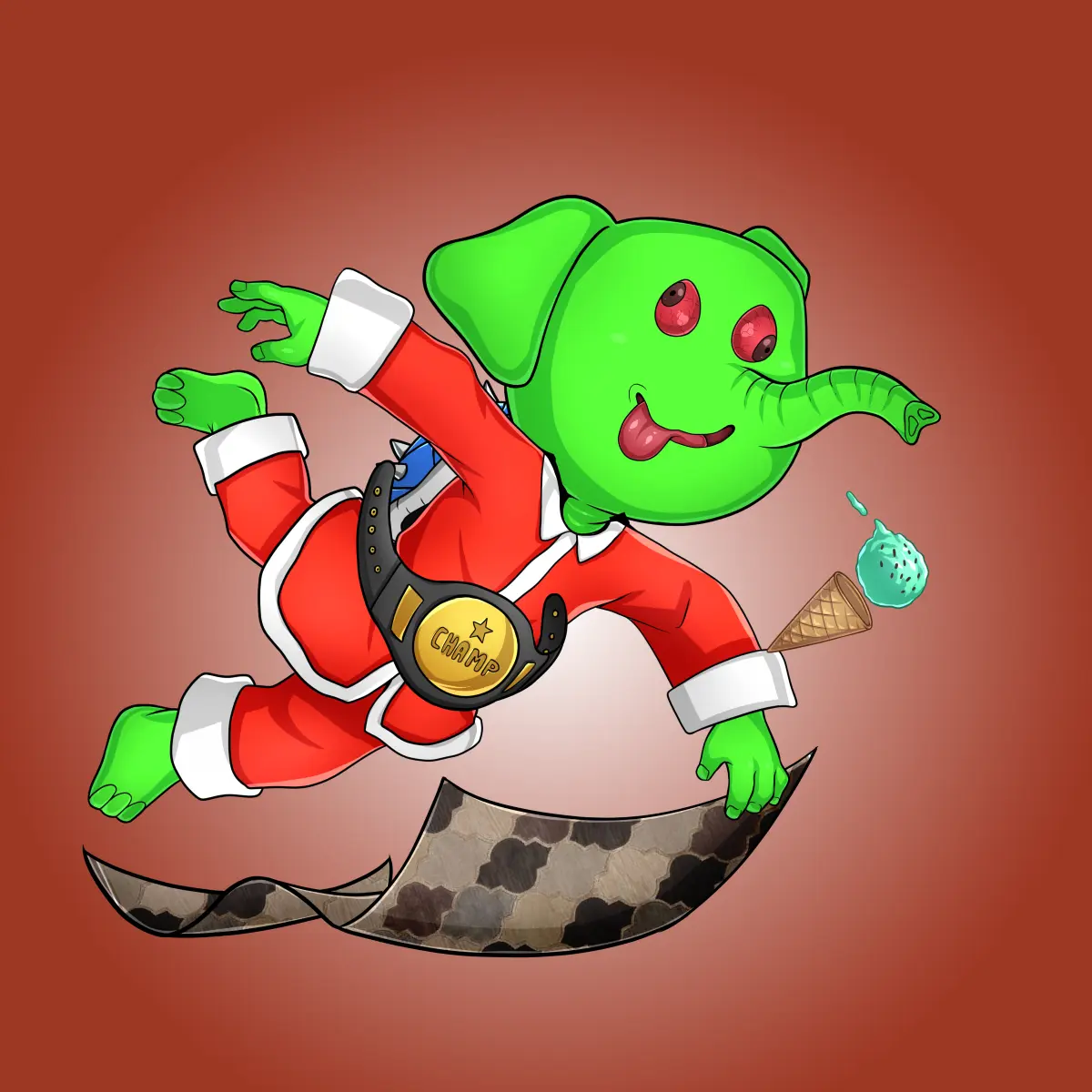 Rug Friends  #4110 NFT on Algorand