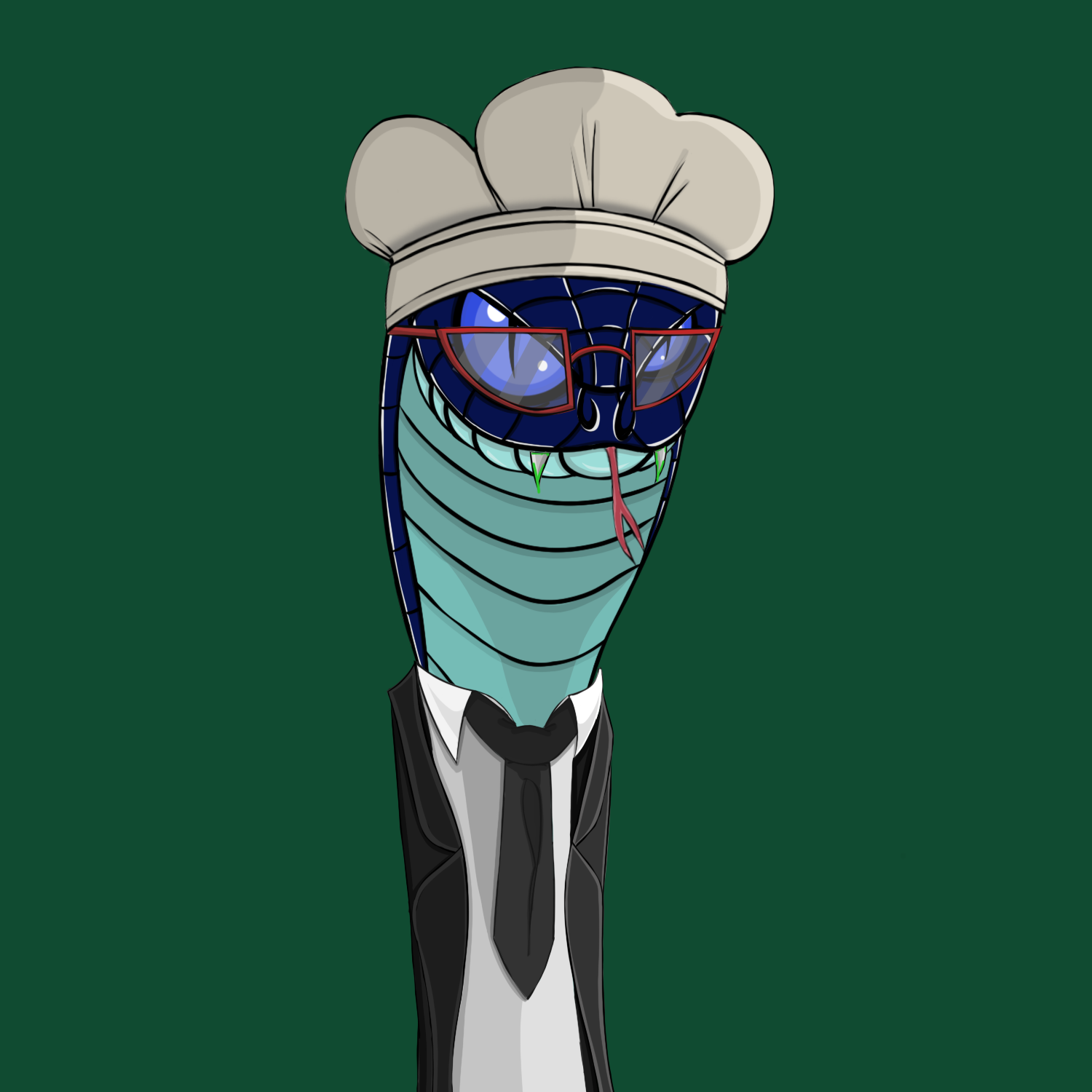 The Snake Cartel #661 NFT on Algorand