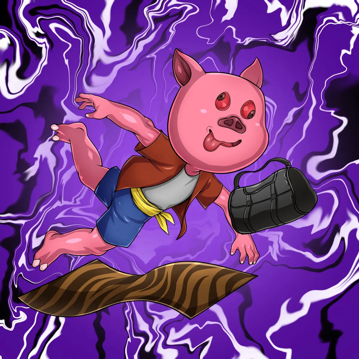 Rug Friends  #4257 NFT on Algorand