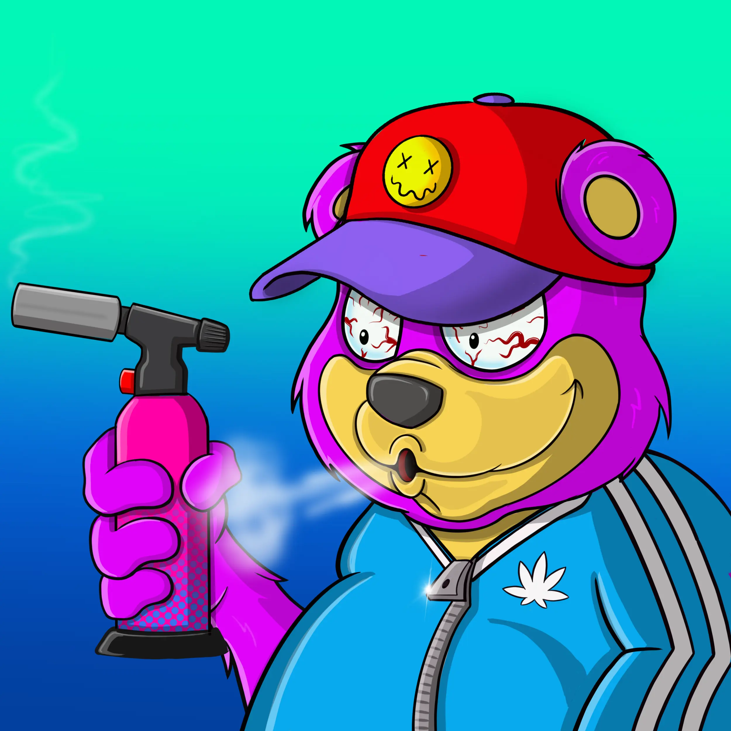 Burnin Bears #1661 NFT on Algorand