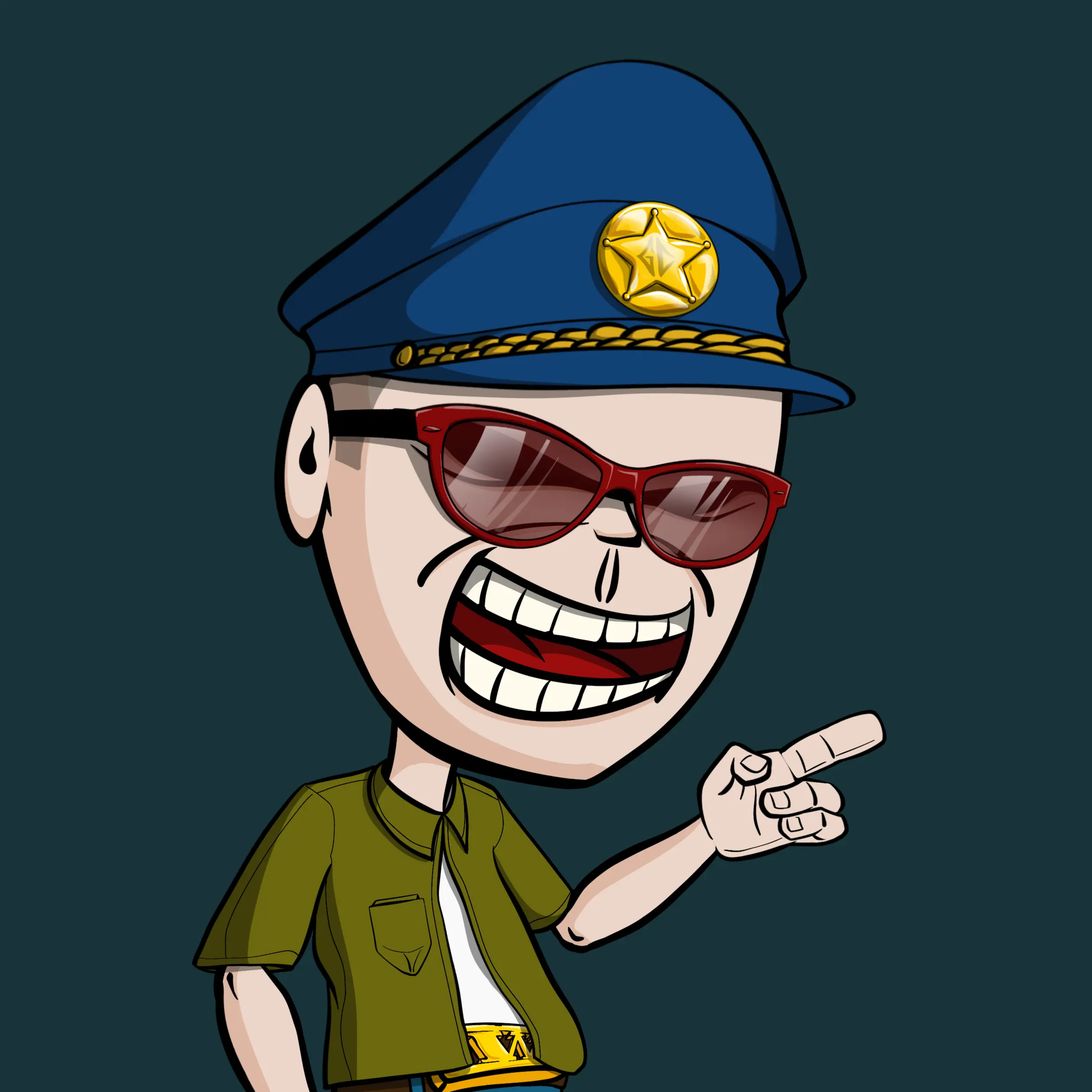 CoolCockGangs #835 NFT on Algorand