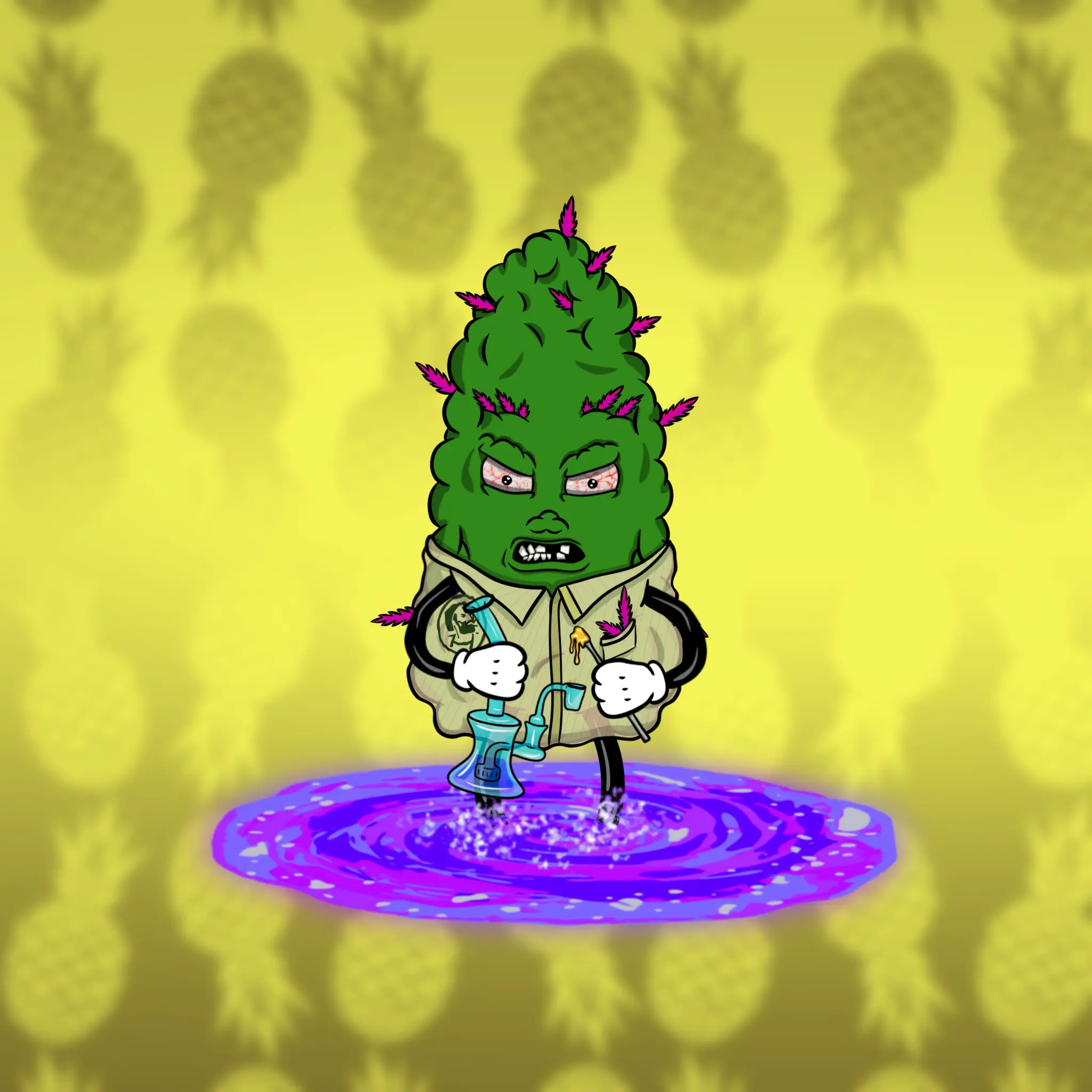 Blazing Budz #769 NFT on Algorand
