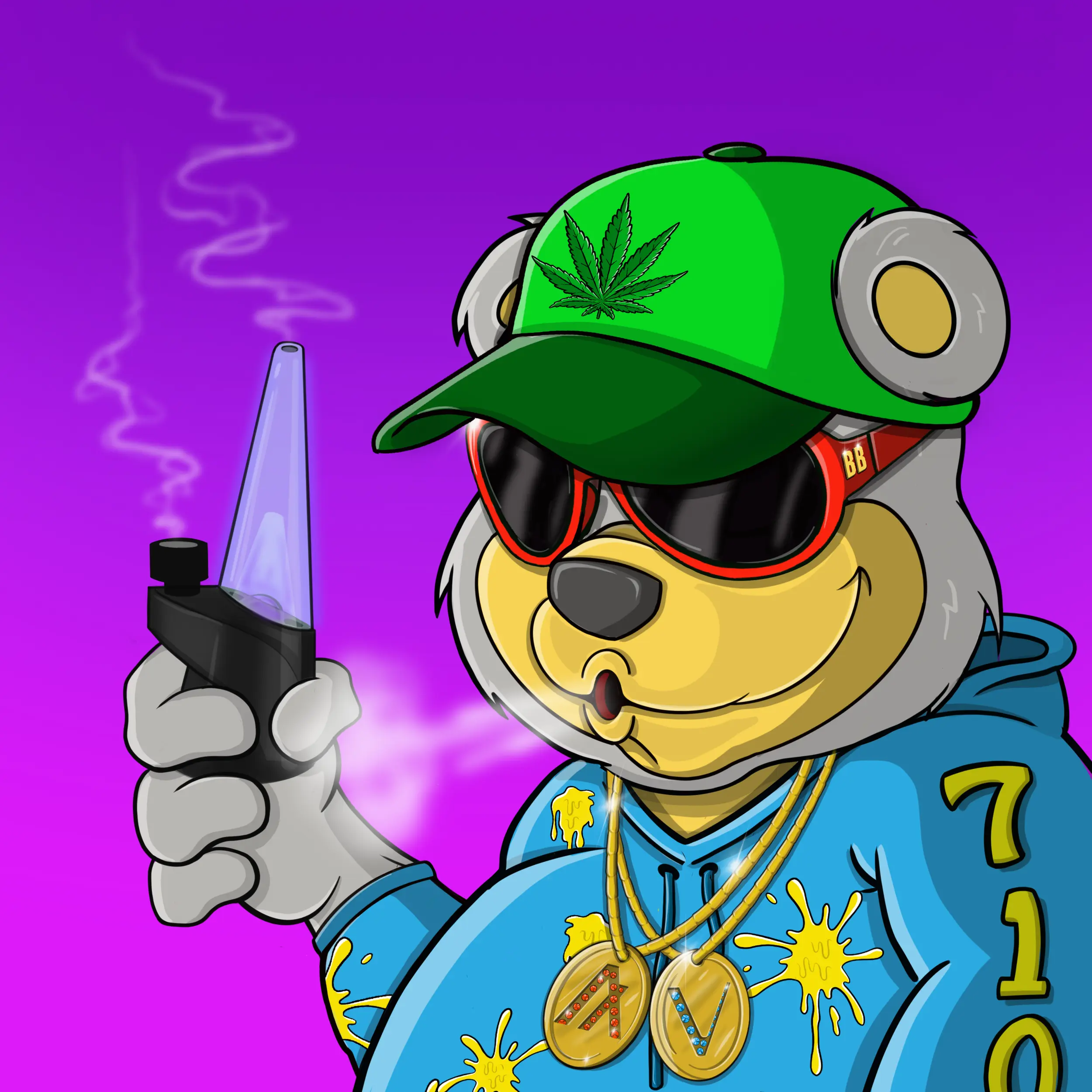 Burnin Bears #2085 NFT on Algorand