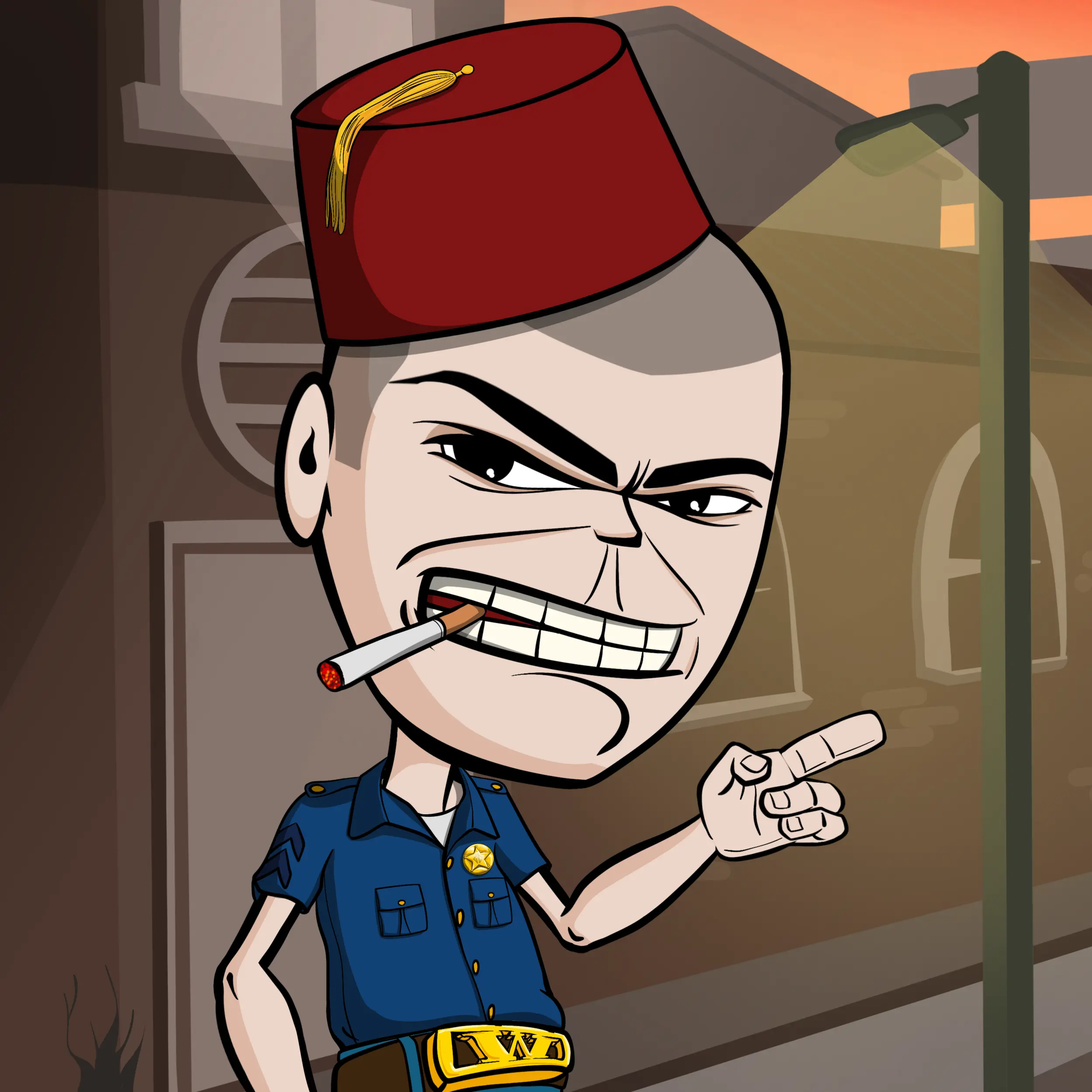 CoolCockGangs #911 NFT on Algorand