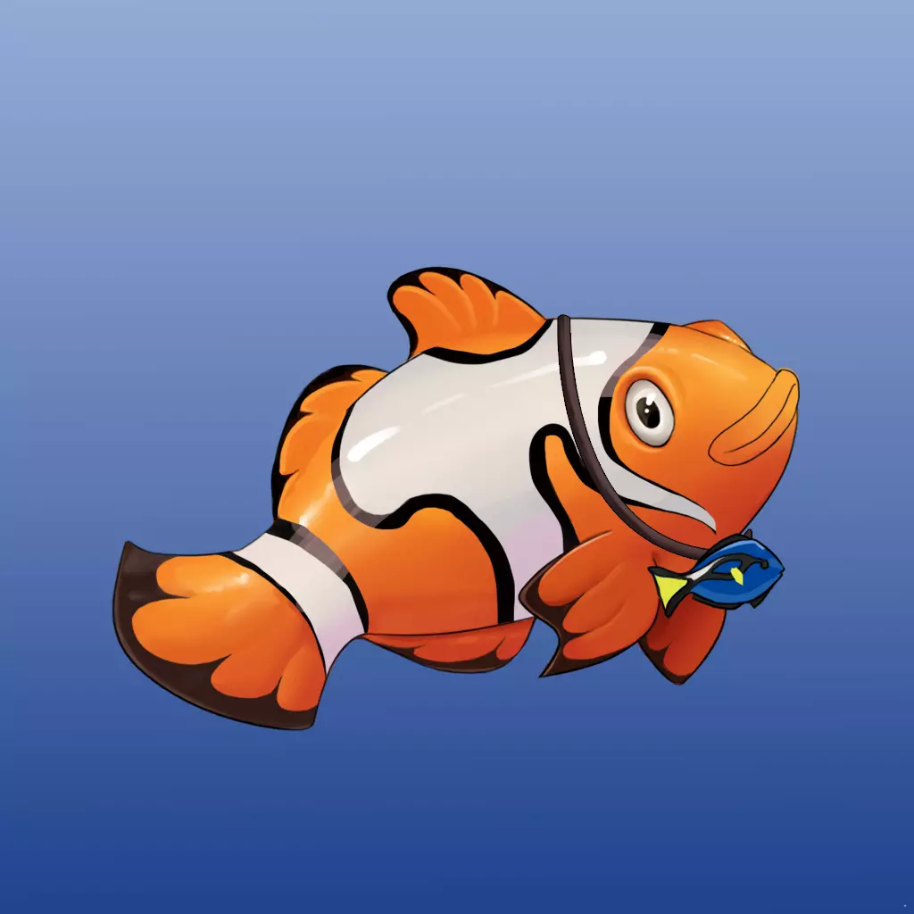 Clown Fish #375 NFT on Algorand