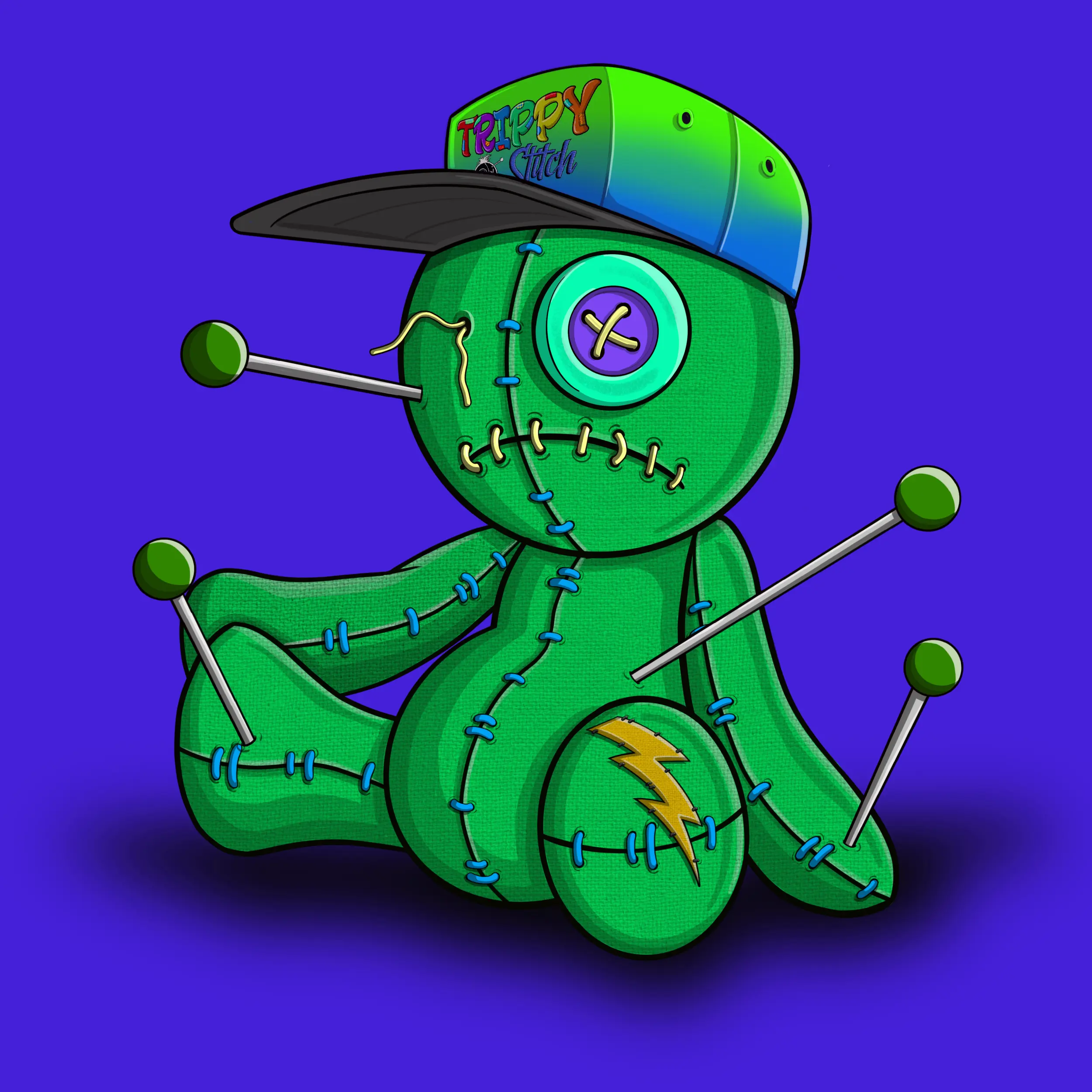 Trippy Stitch #896 NFT on Algorand