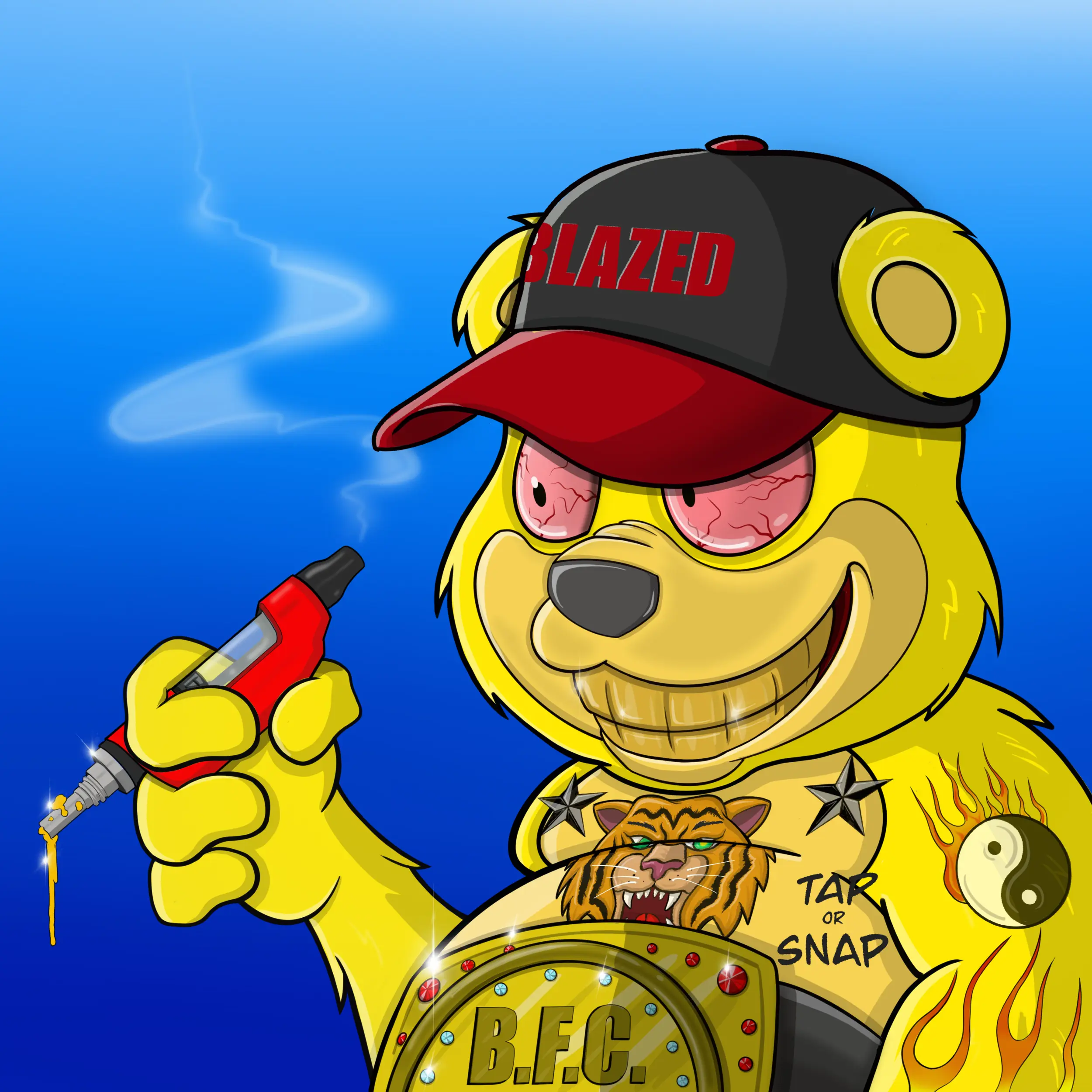 Burnin Bears #336 NFT on Algorand