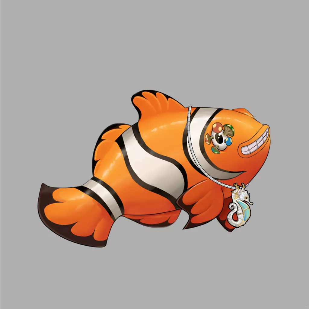 Clown Fish #244 NFT on Algorand