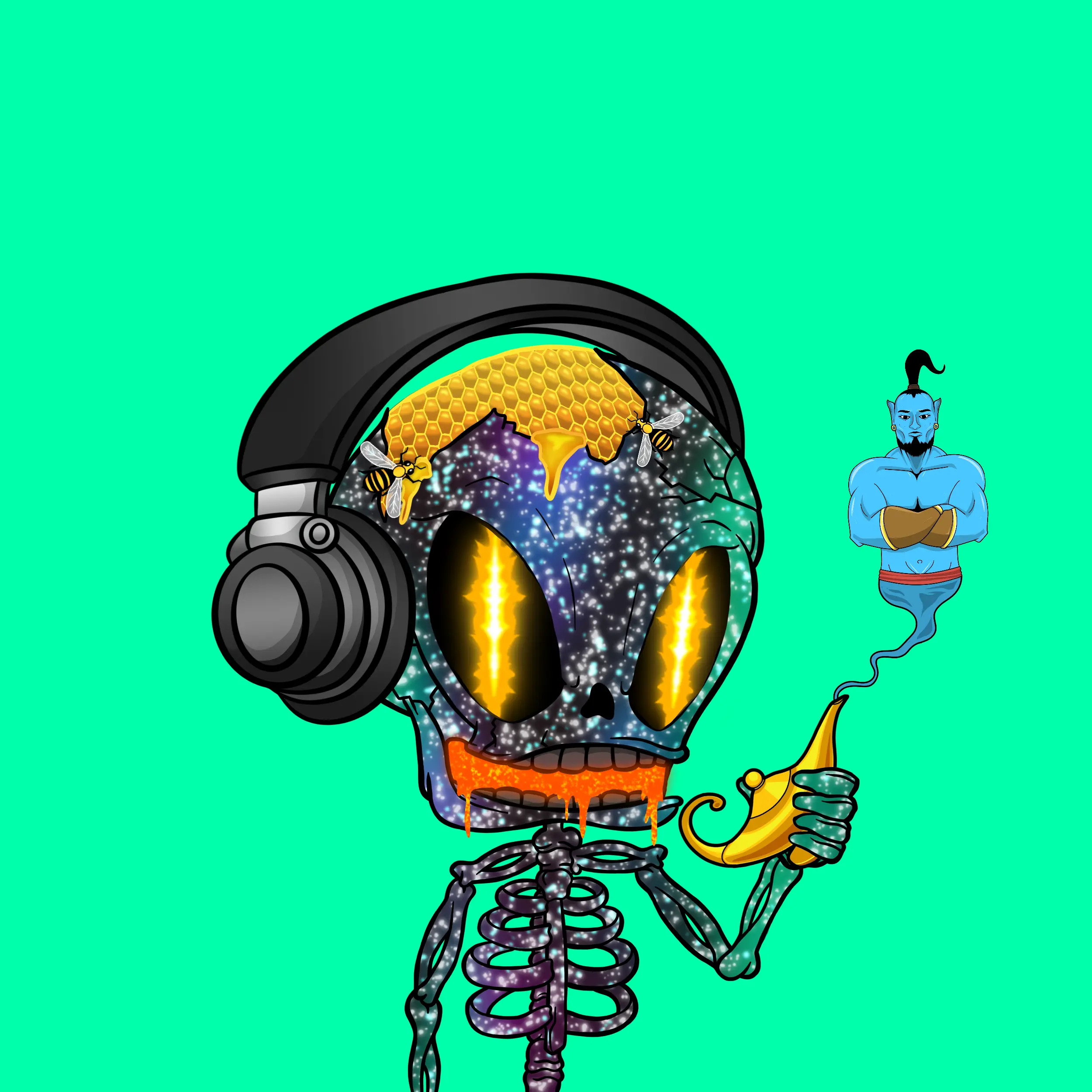 BoneBuddies #1849 NFT on Algorand