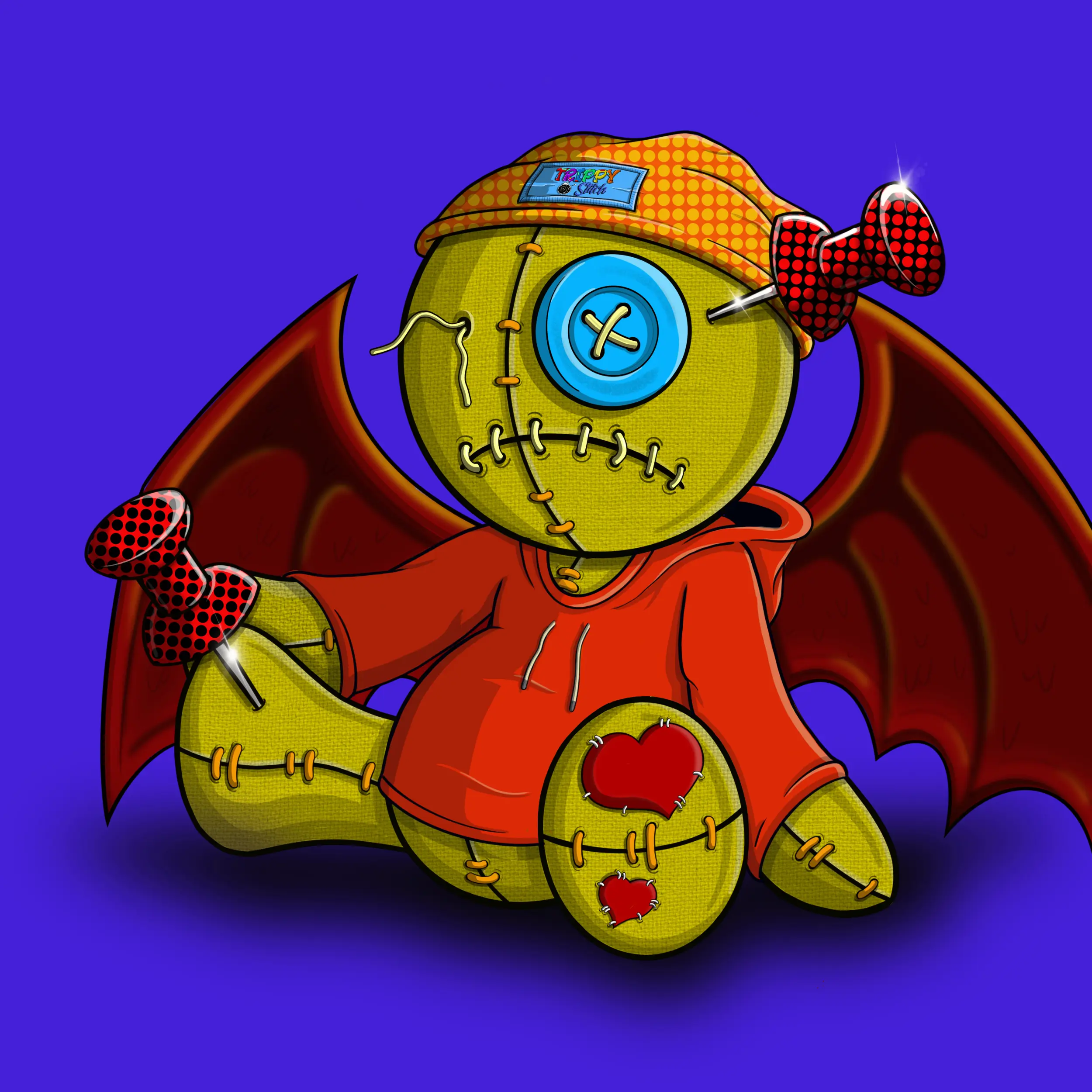 Trippy Stitch #9 NFT on Algorand