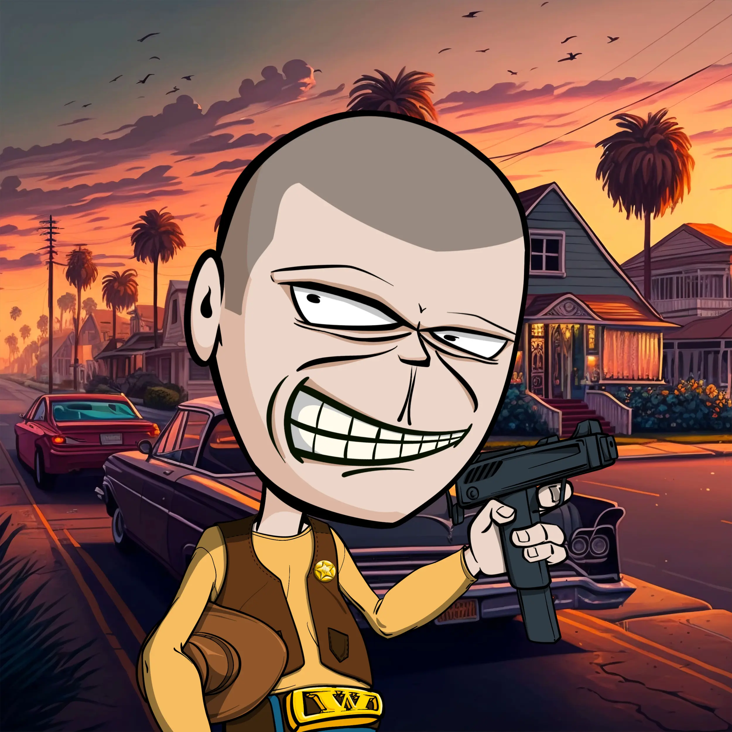 CoolCockGangs #566 NFT on Algorand