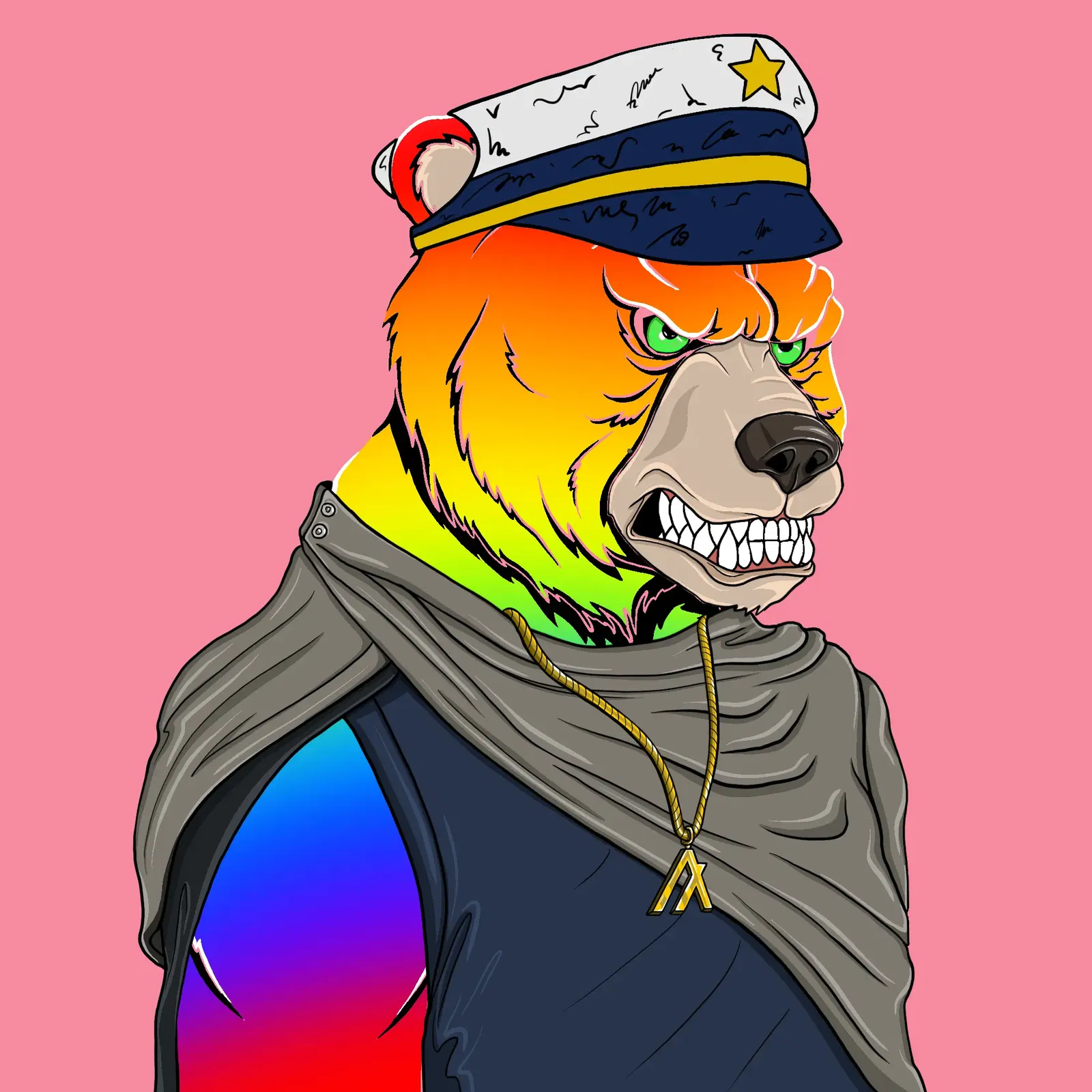 Mad Bears #2118 NFT on Algorand