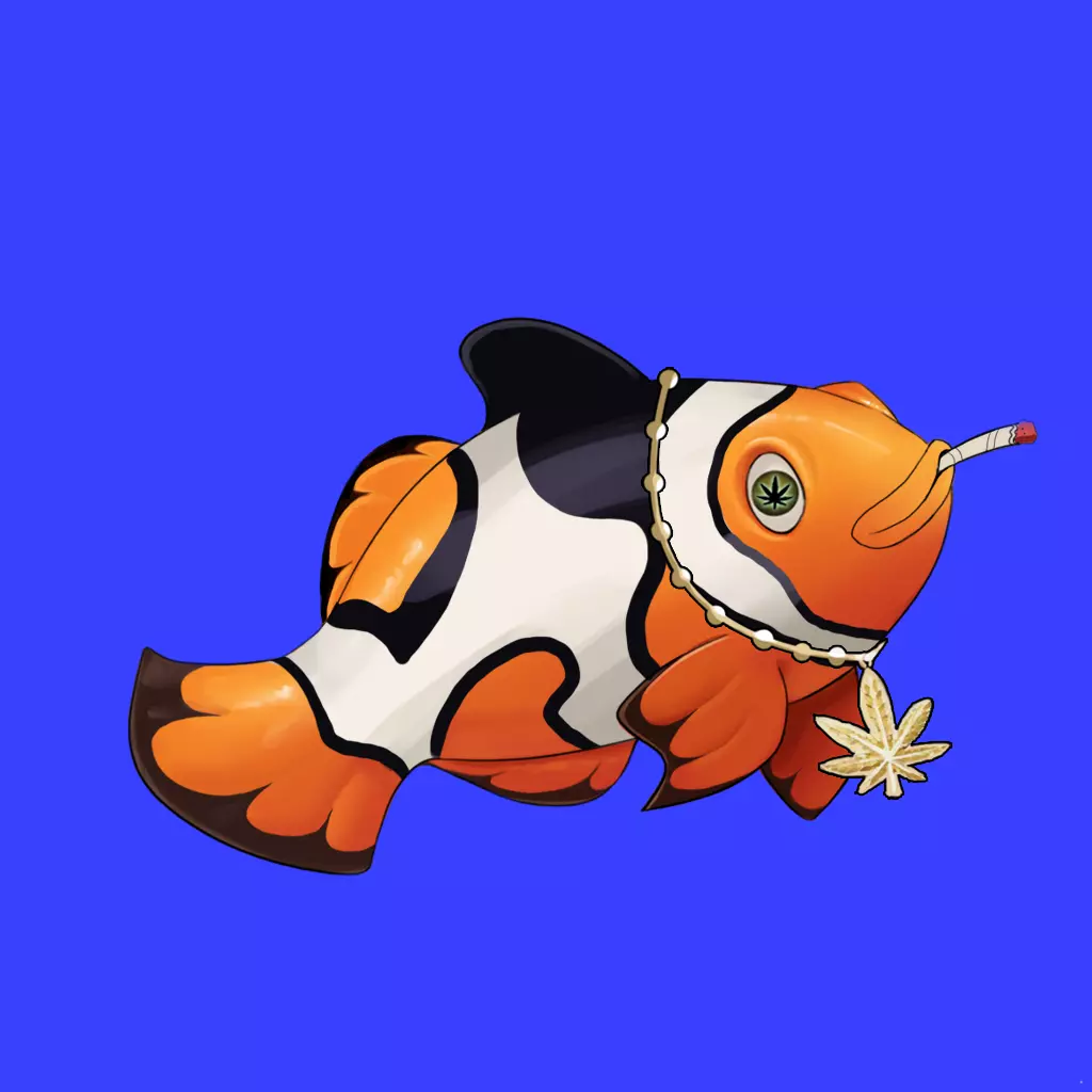Clown Fish #190 NFT on Algorand