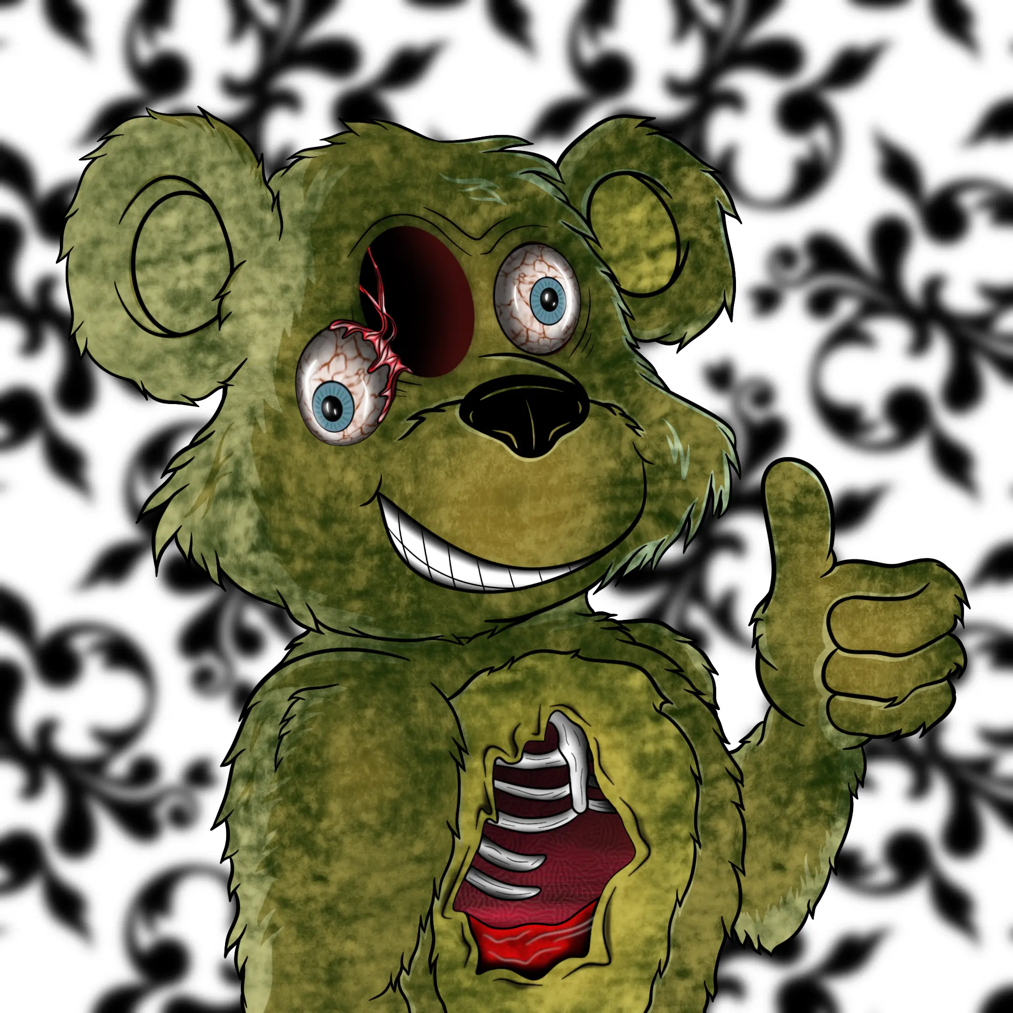 Sketchy Bears Gen2 #350 NFT on Algorand