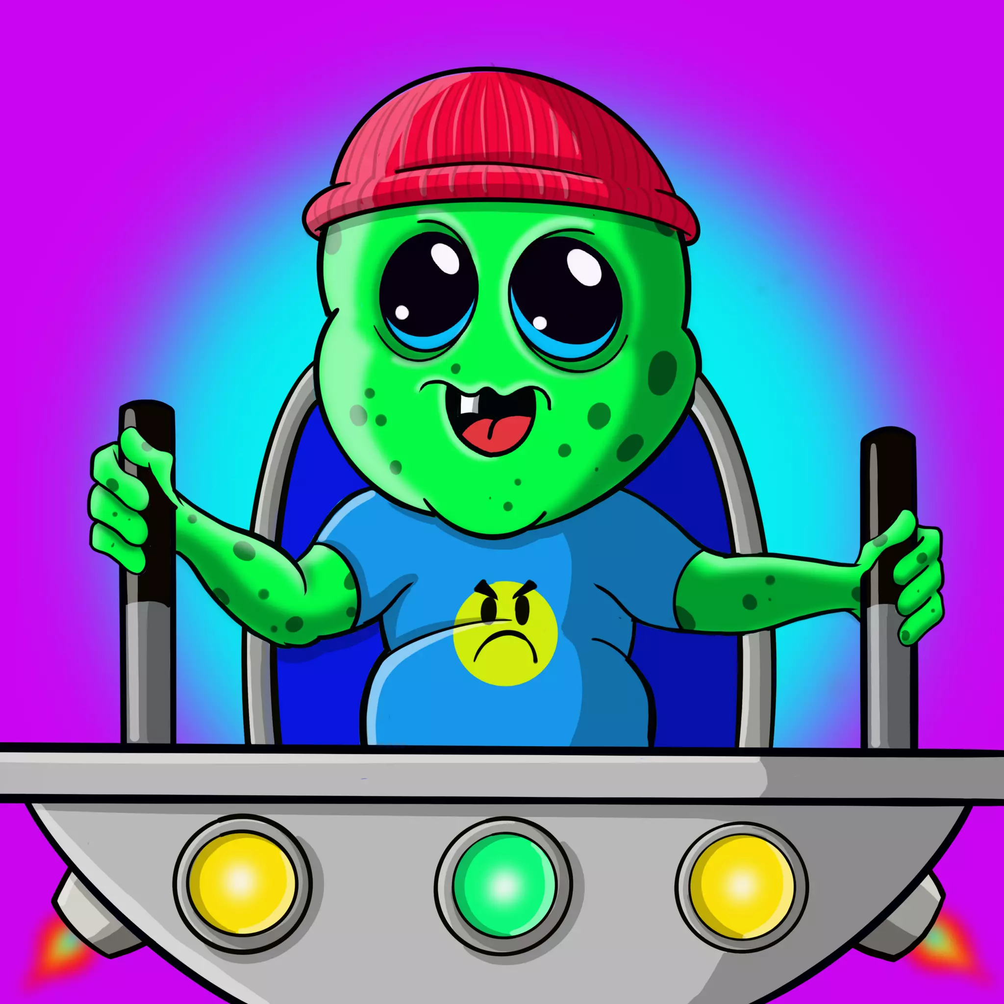 Incognito Alien Club GEN3 #715 NFT on Algorand