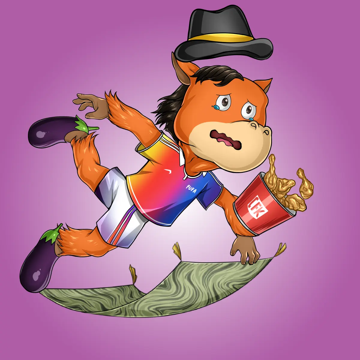 Rug Friends  #3411 NFT on Algorand