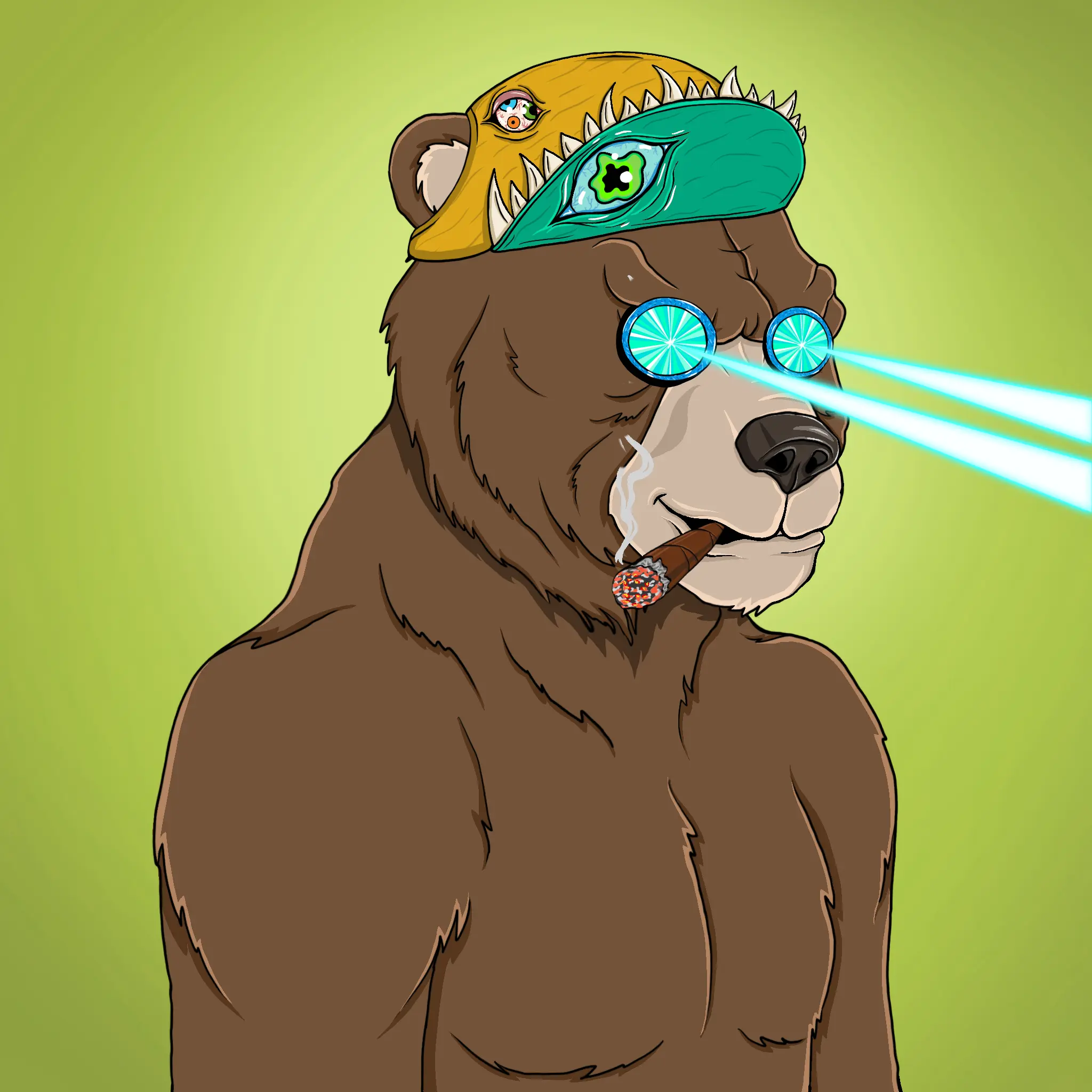 Mad Bears #1850 NFT on Algorand