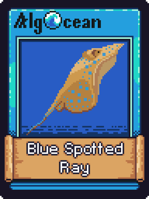 Image of Blue Spotted Ray