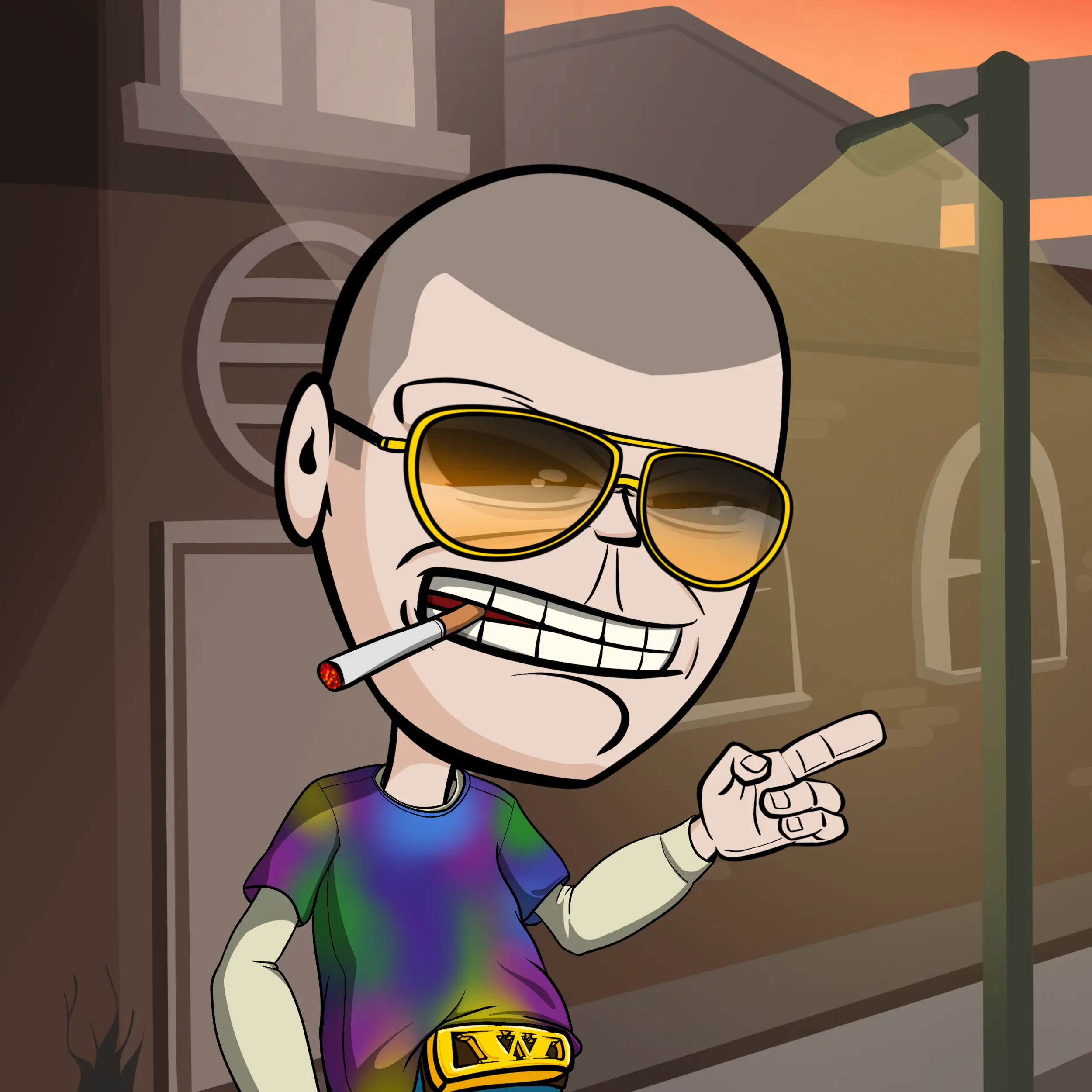 CoolCockGangs #142 NFT on Algorand