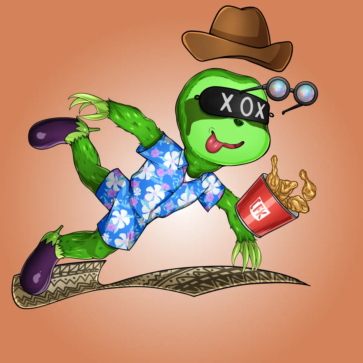 Rug Friends  #2384 NFT on Algorand