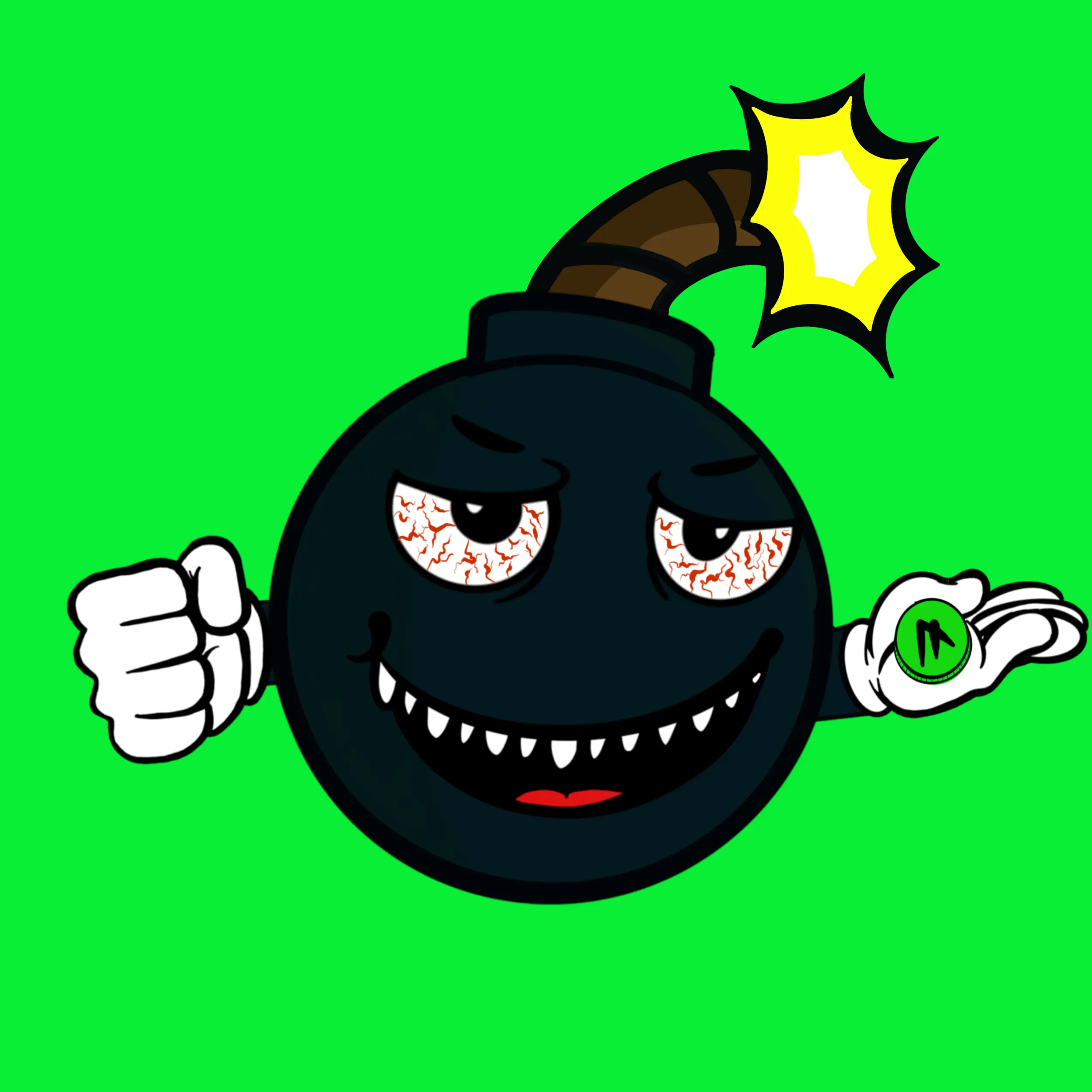Crypto Bomber Krew #890 NFT on Algorand