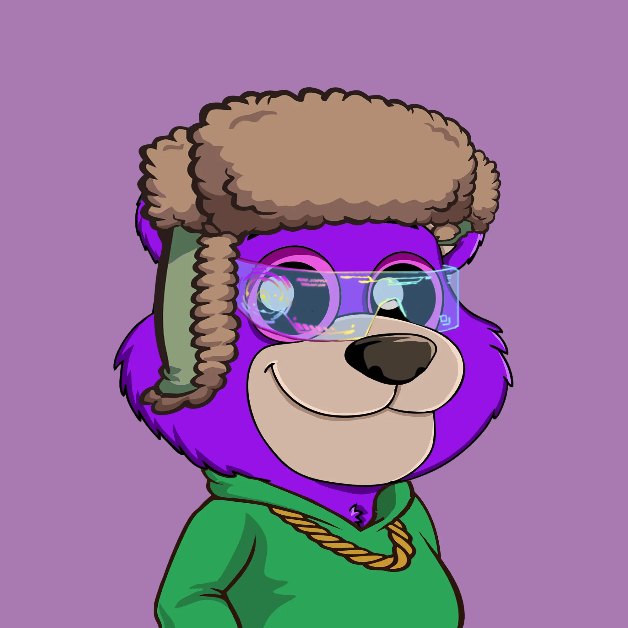 Gluttonous Bears #260 NFT on Algorand