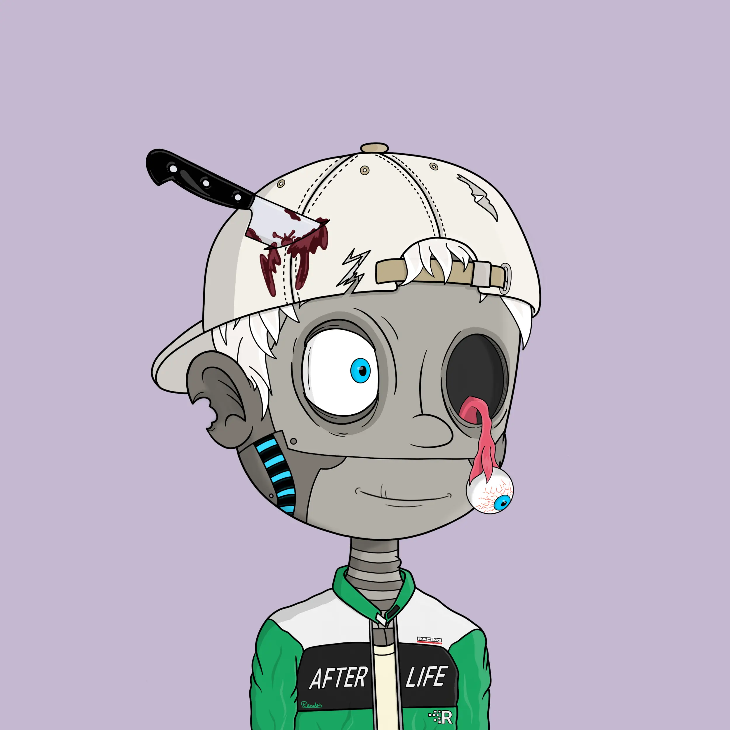 Afterlife Randos #608 NFT on Algorand