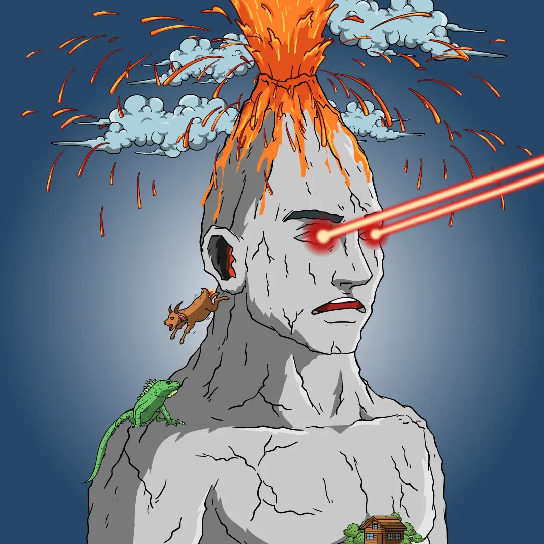 Volcano Boyz #1434 NFT on Algorand