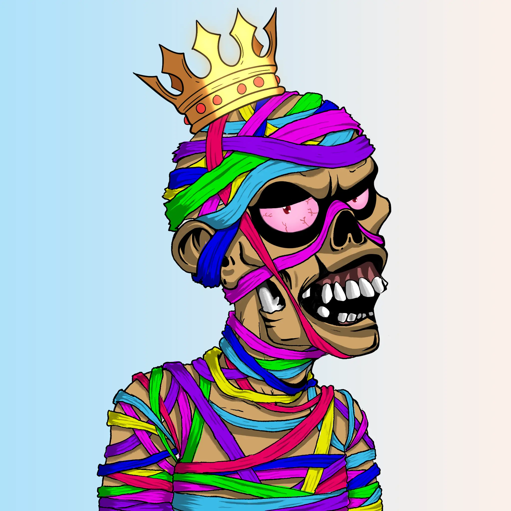 Algo Mummy #1424 NFT on Algorand