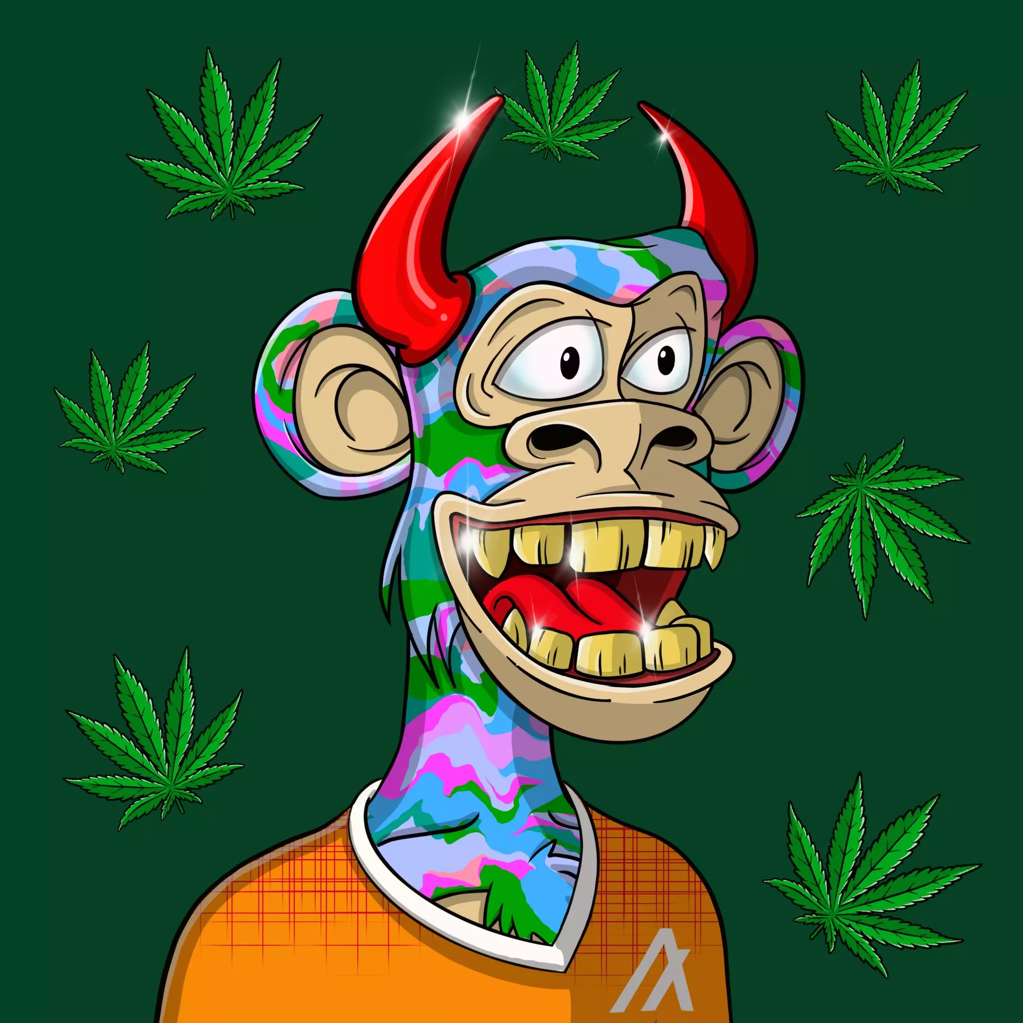 Higher Ape Circle #1043 NFT on Algorand