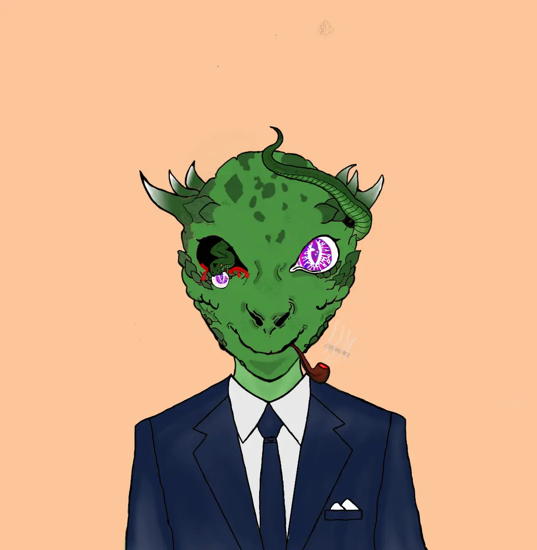 The Draconian Council  #718 NFT on Algorand