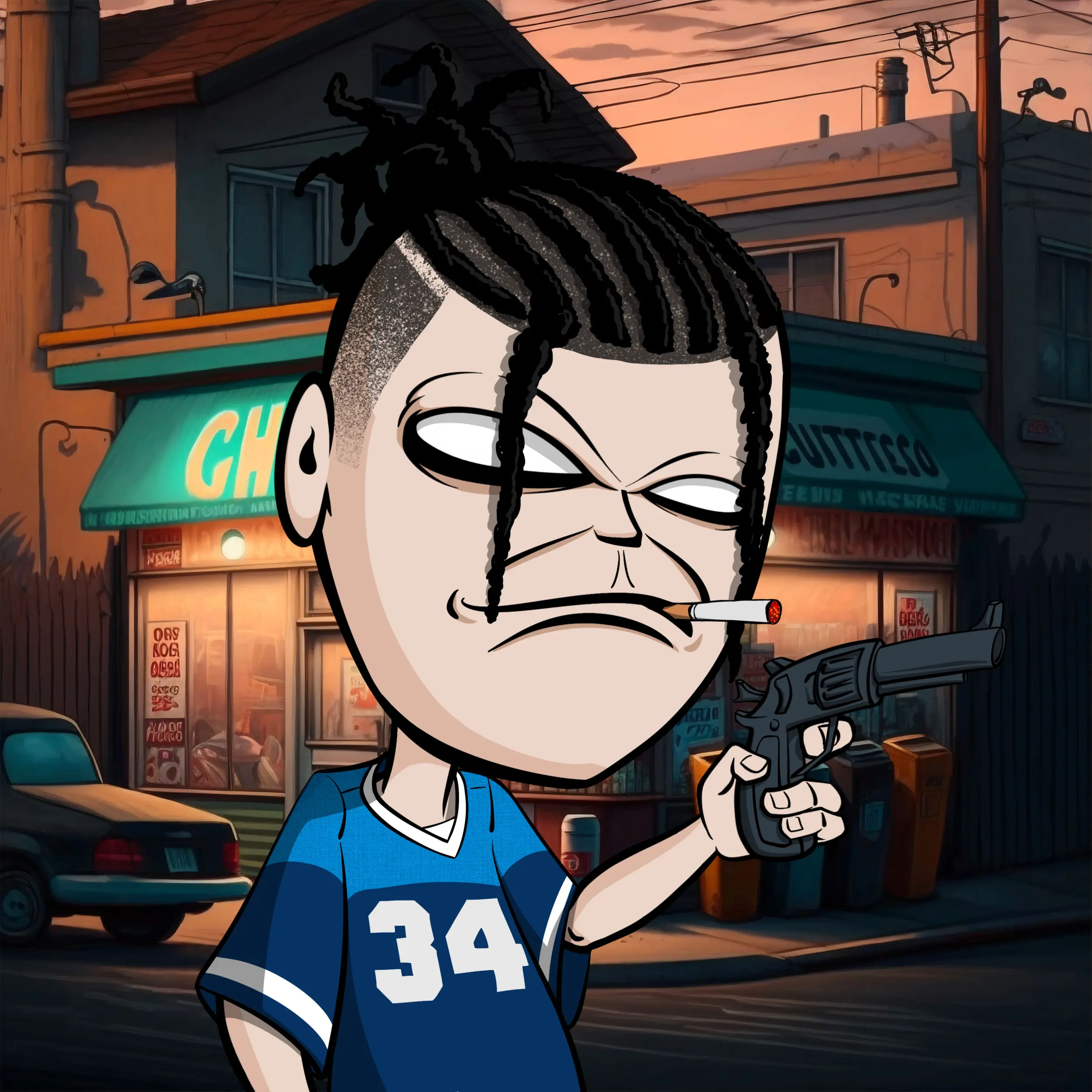 CoolCockGangs #873 NFT on Algorand