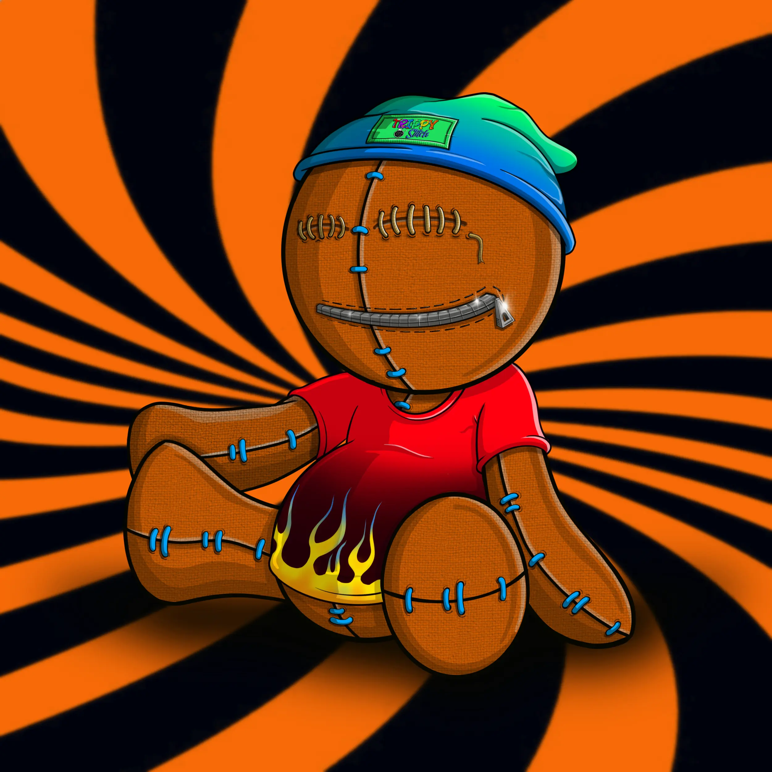 Trippy Stitch #99 NFT on Algorand