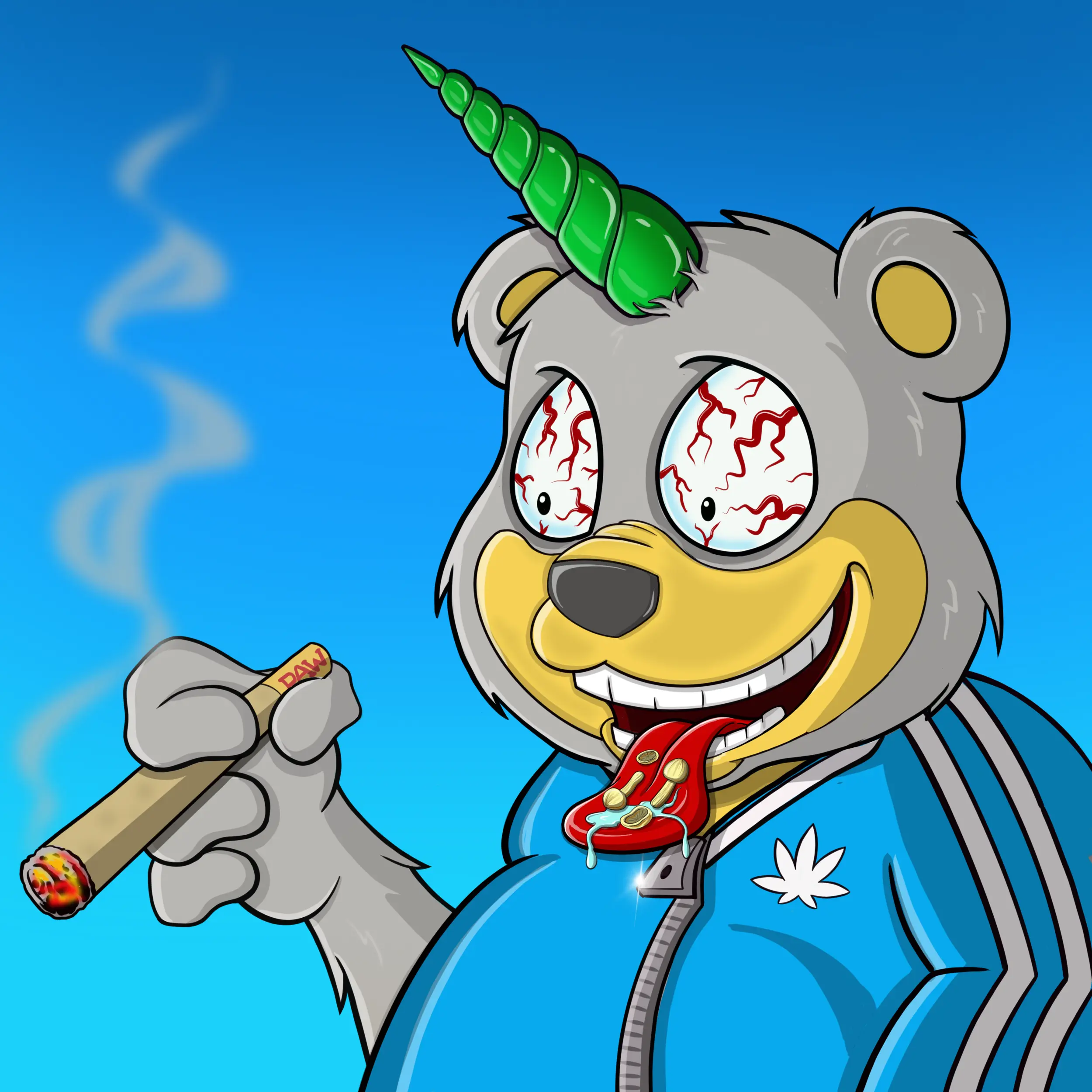 Burnin Bears #1720 NFT on Algorand