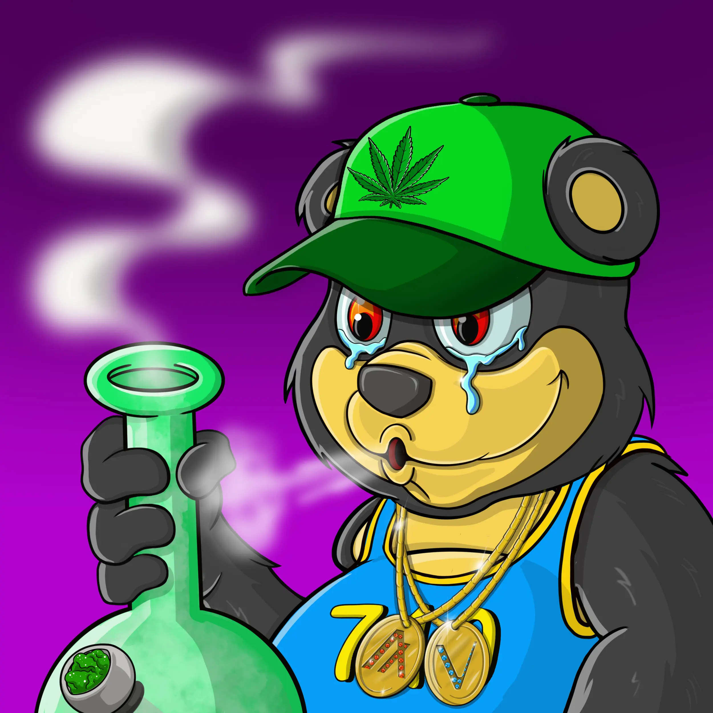 Burnin Bears #790 NFT on Algorand