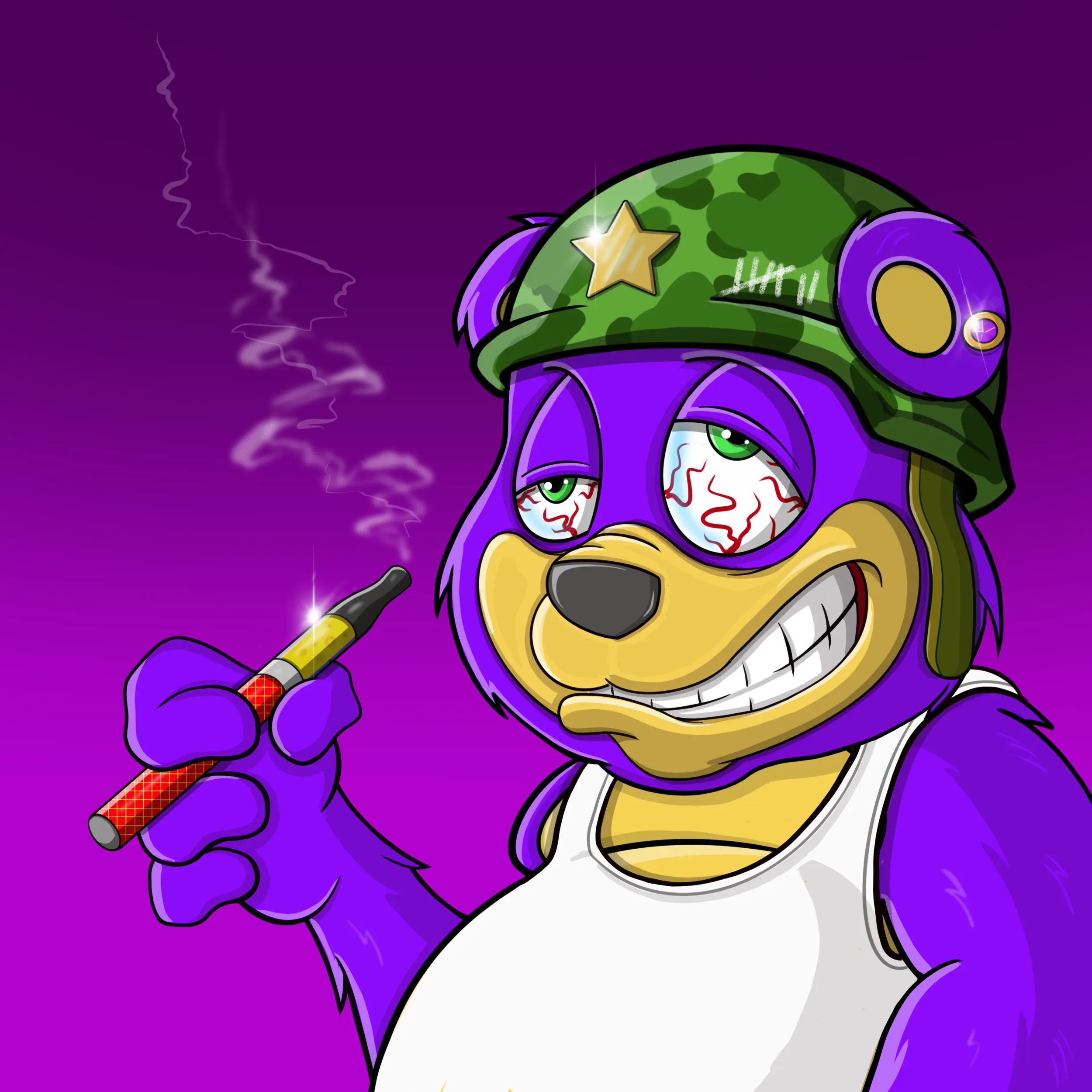 Burnin Bears #1680 NFT on Algorand