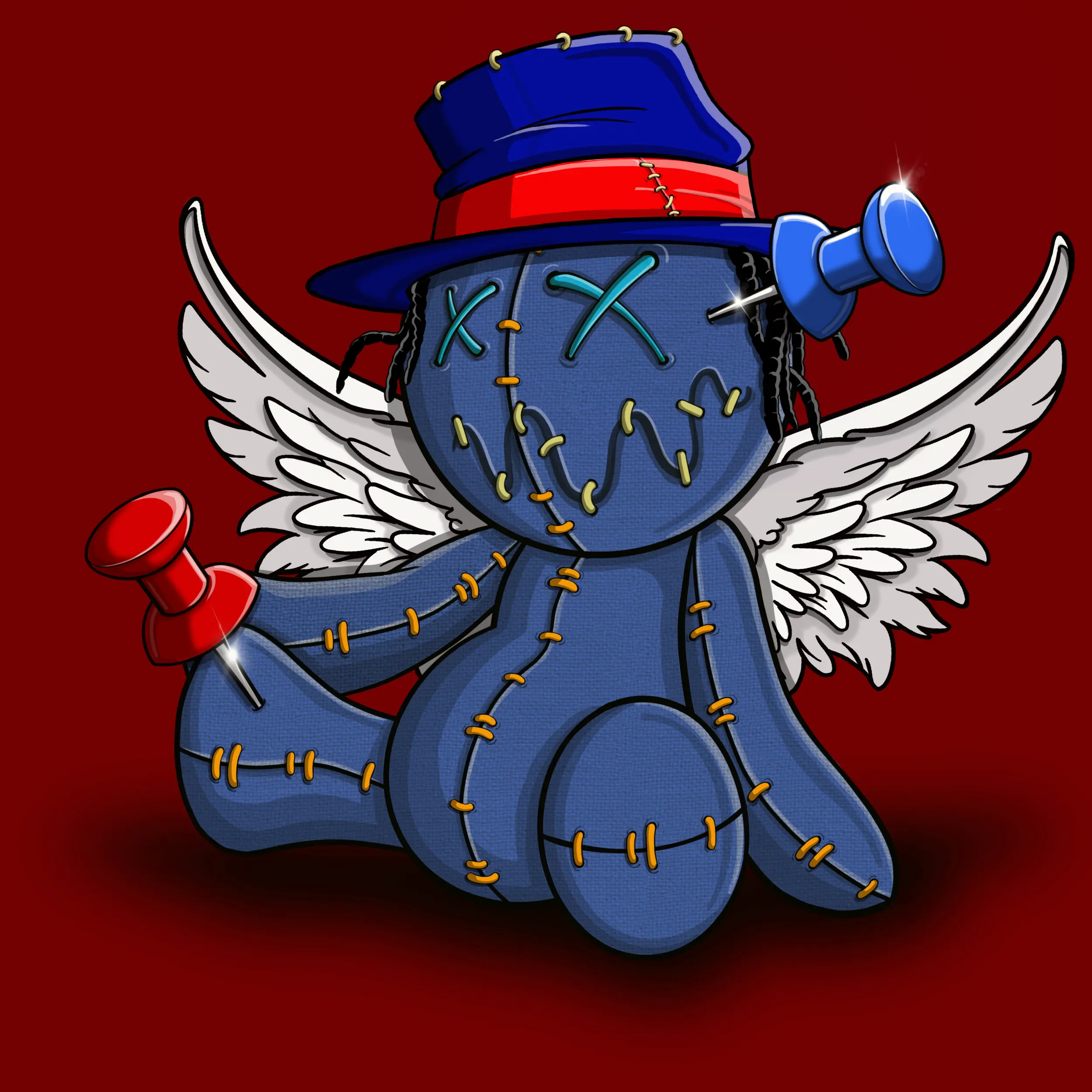 Trippy Stitch #1039 NFT on Algorand