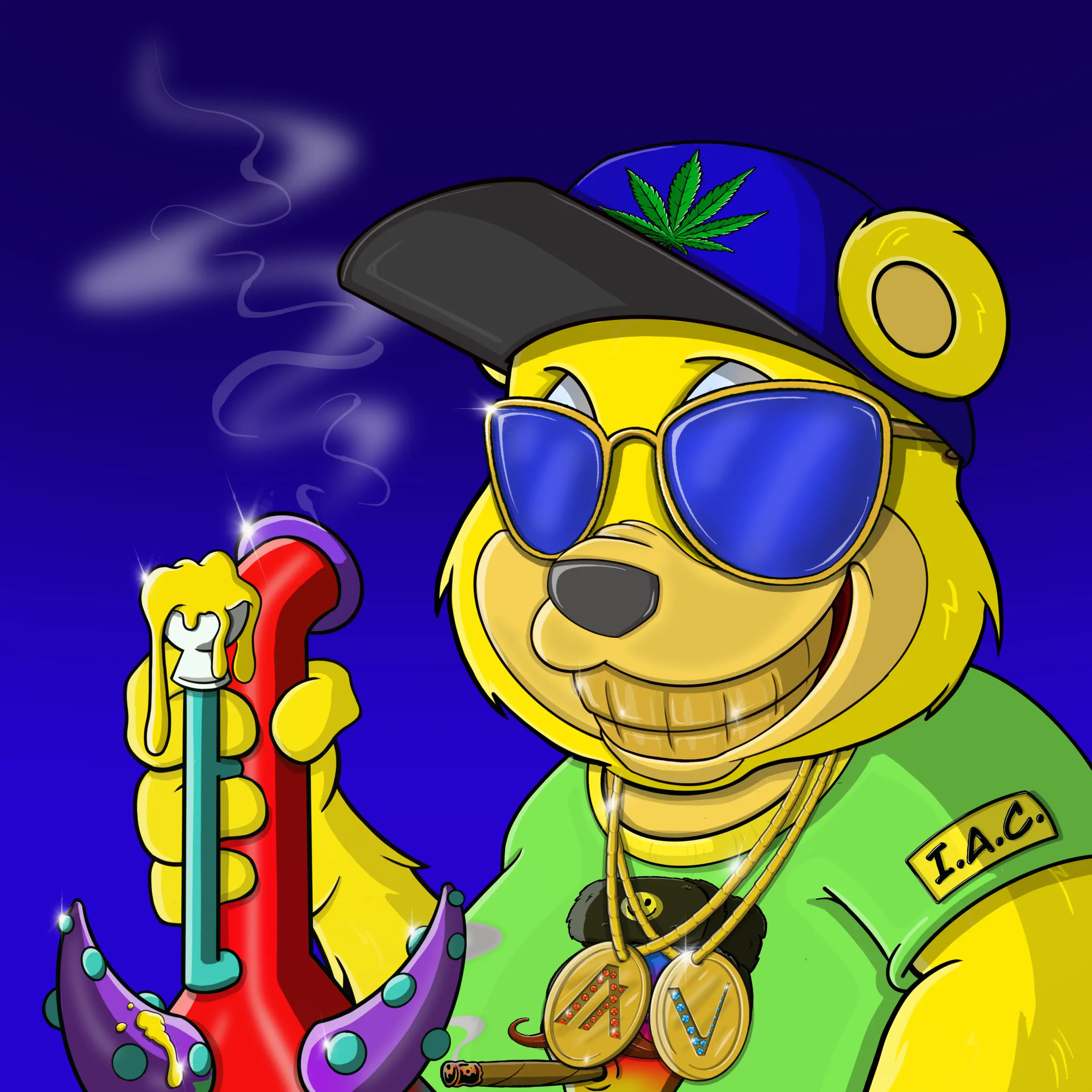 Burnin Bears #2192 NFT on Algorand