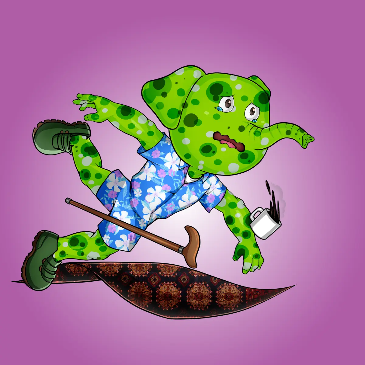 Rug Friends  #1613 NFT on Algorand