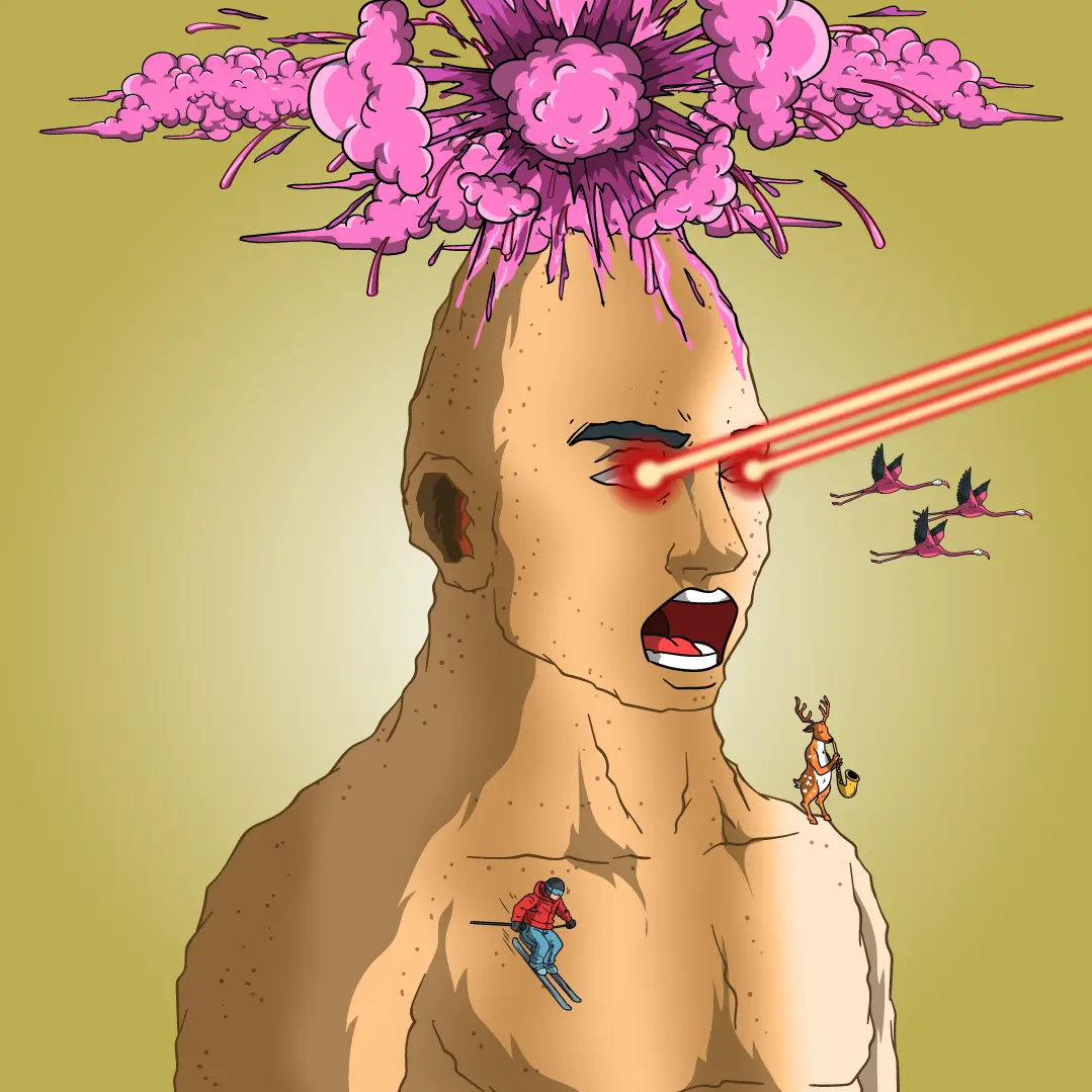 Volcano Boyz #735 NFT on Algorand